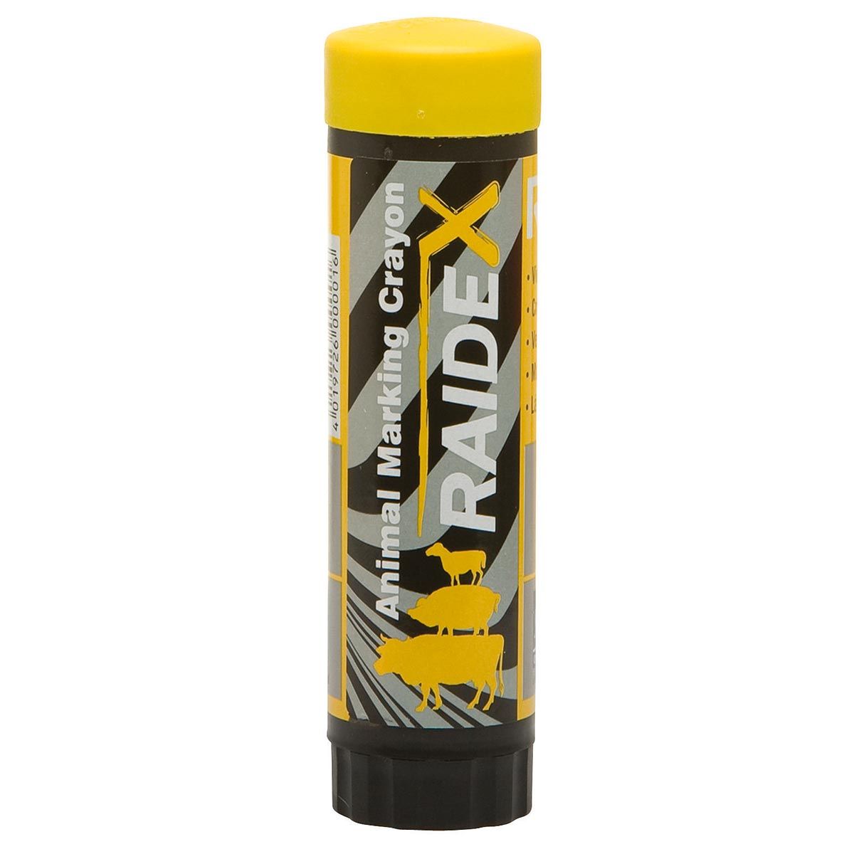 Kerbl Crayon Marqueur RAIDL Jaune, Marquage Bétail Ovins Porcins