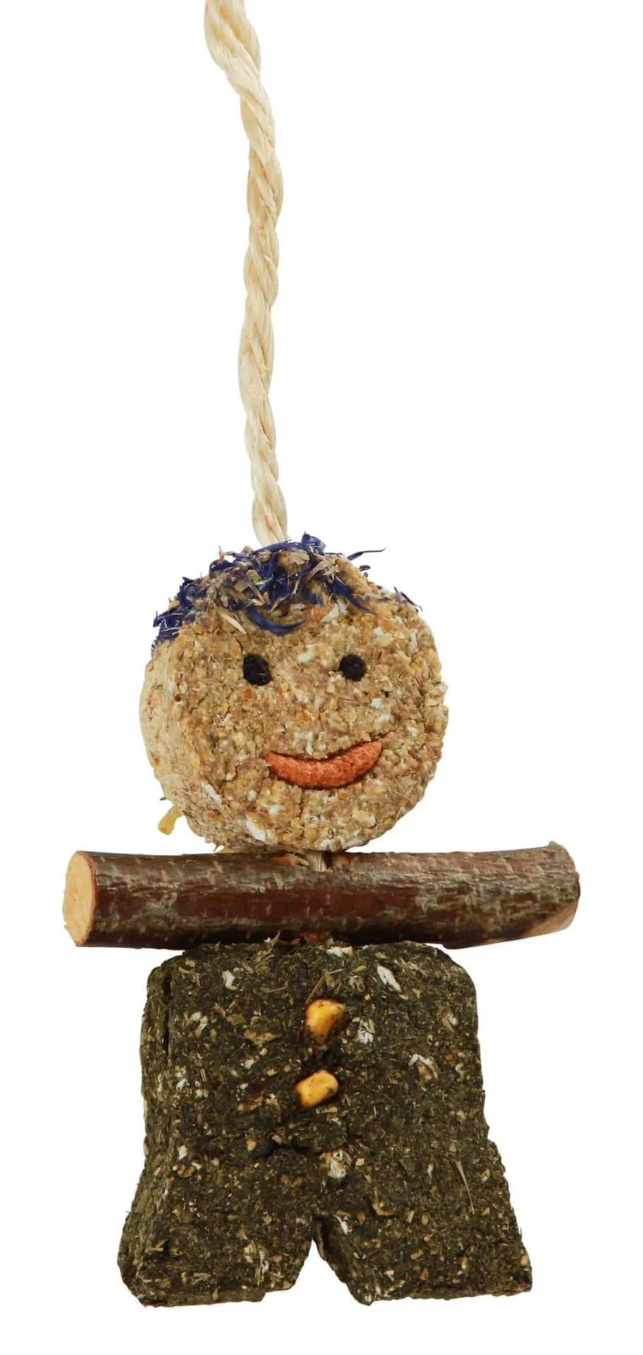 Kerbl Nager Snack Kräutermann Seppl mit Kräutern, 13x7 cm