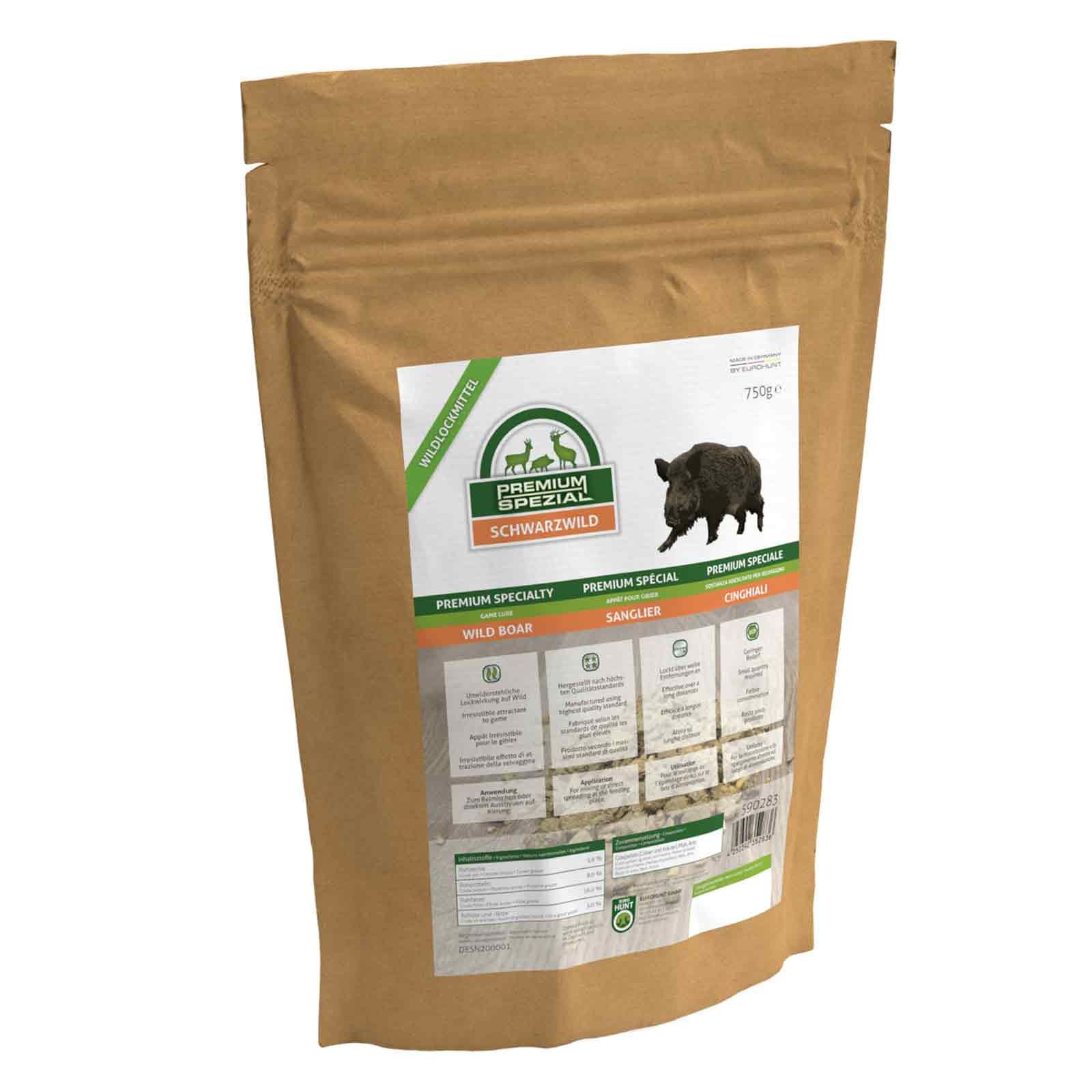 Eurohunt Premium Spezial Attrattivo per cinghiali 750 g, confezione