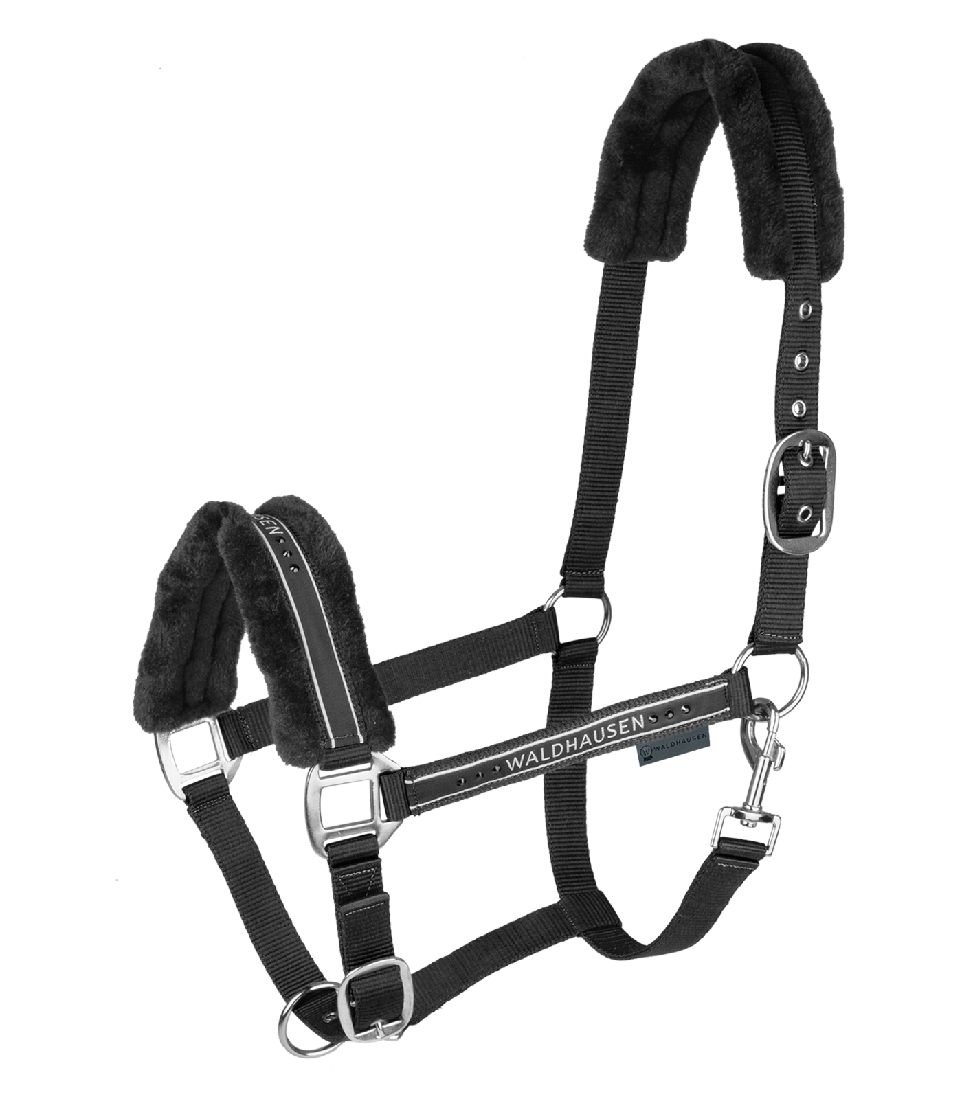Waldhausen Halfter Elegant, schwarz
