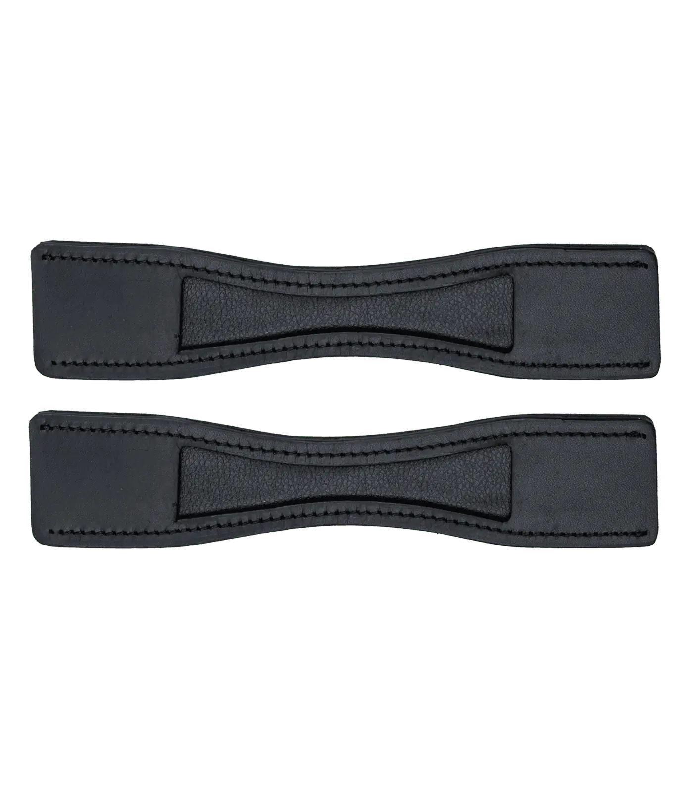 Waldhausen Protezione Speroni in Cuoio, nero, coppia, set