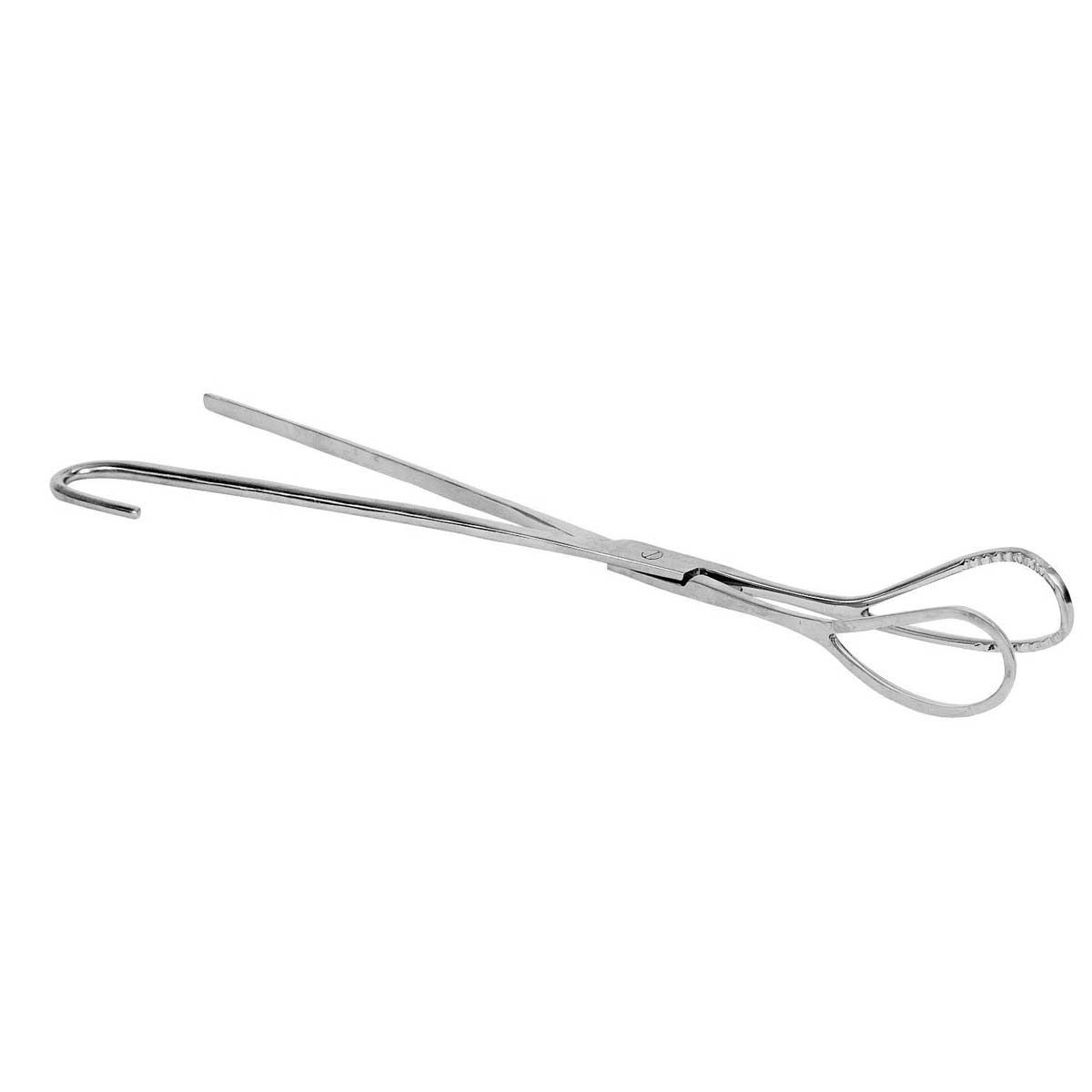 Pince obstétricale Kerbl pour porcs, acier inoxydable, 52 cm