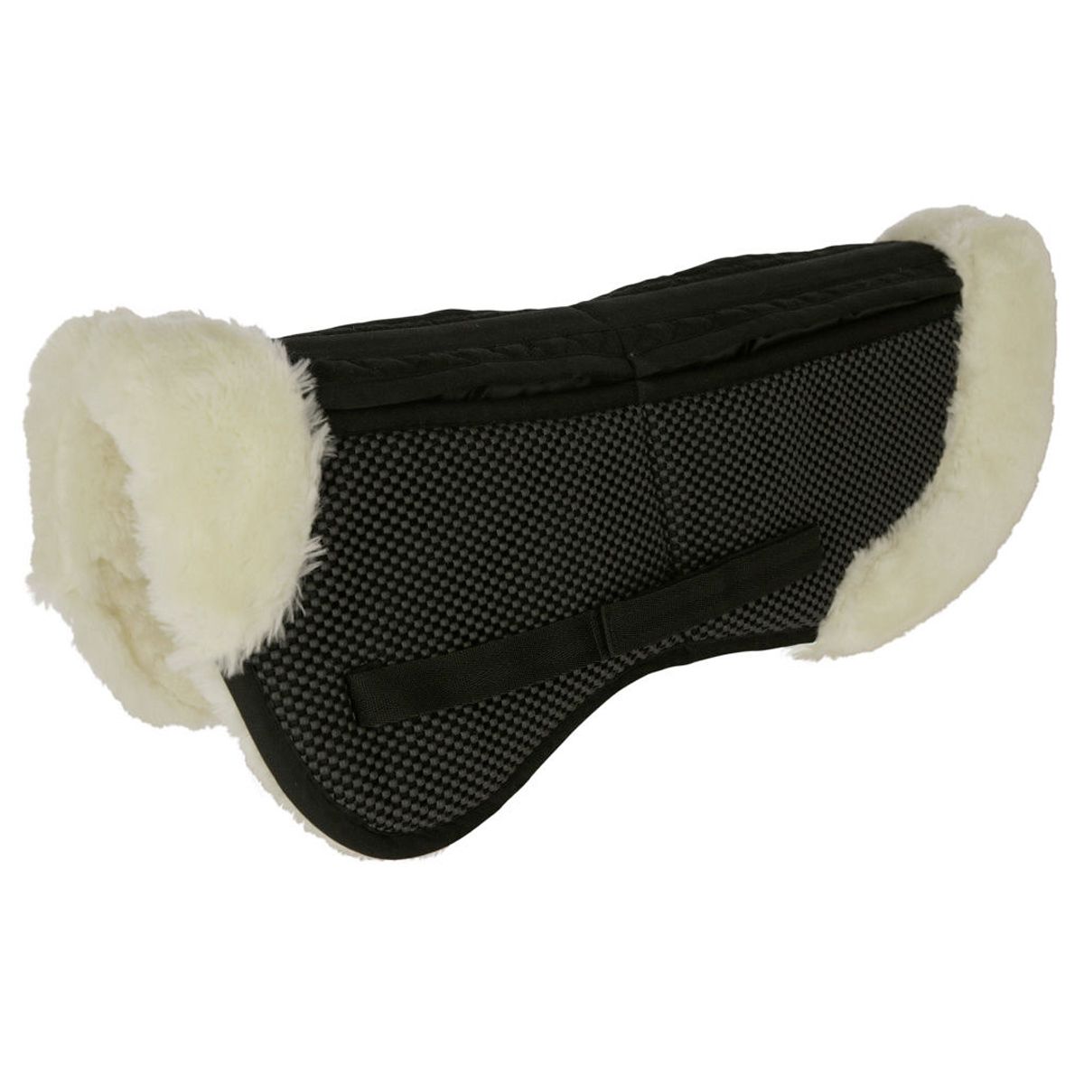 Kerbl Correction tapis de selle antidérapant fausse fourrure