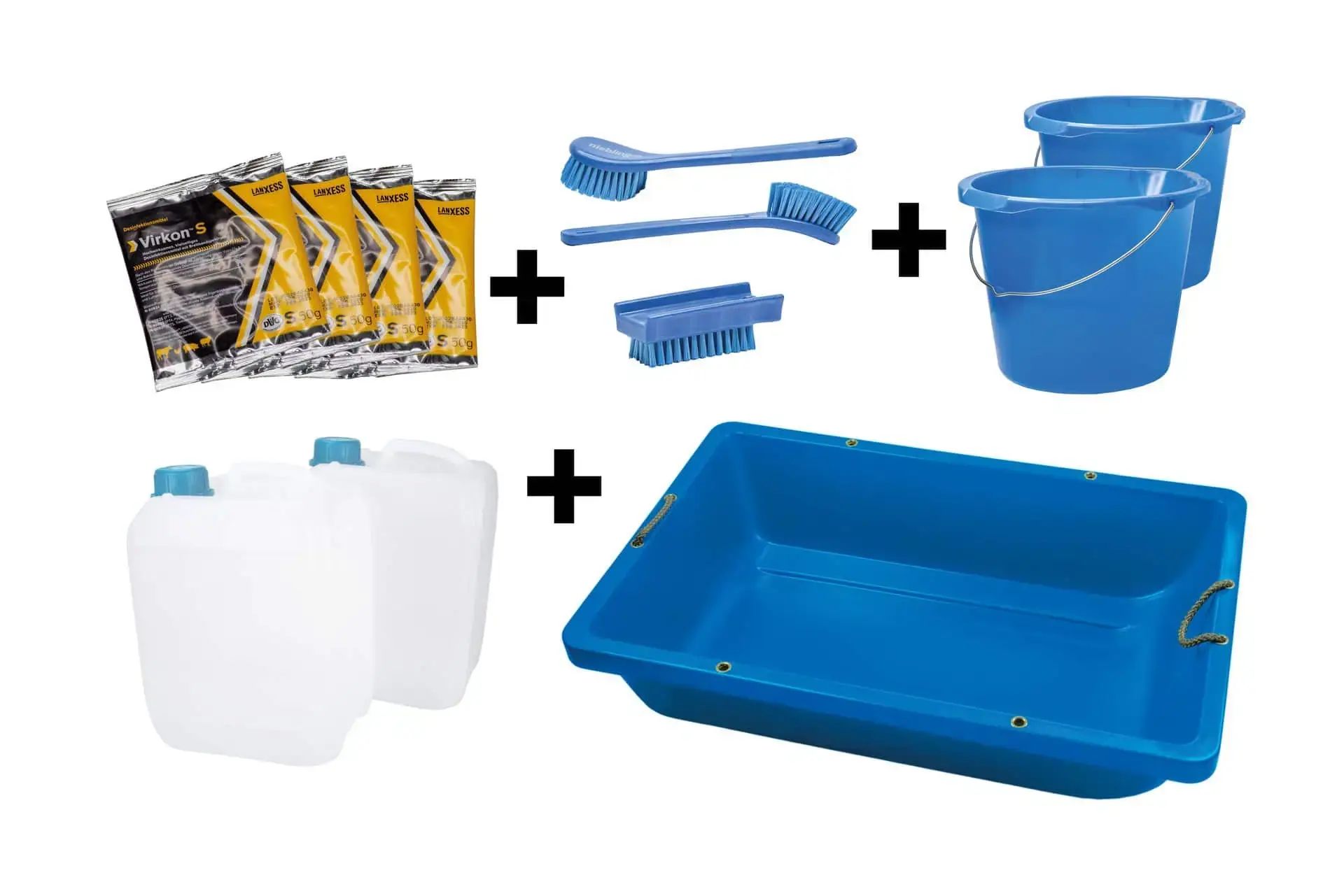 Desinfektionsmittel-Set ASP, MKS, H7N9