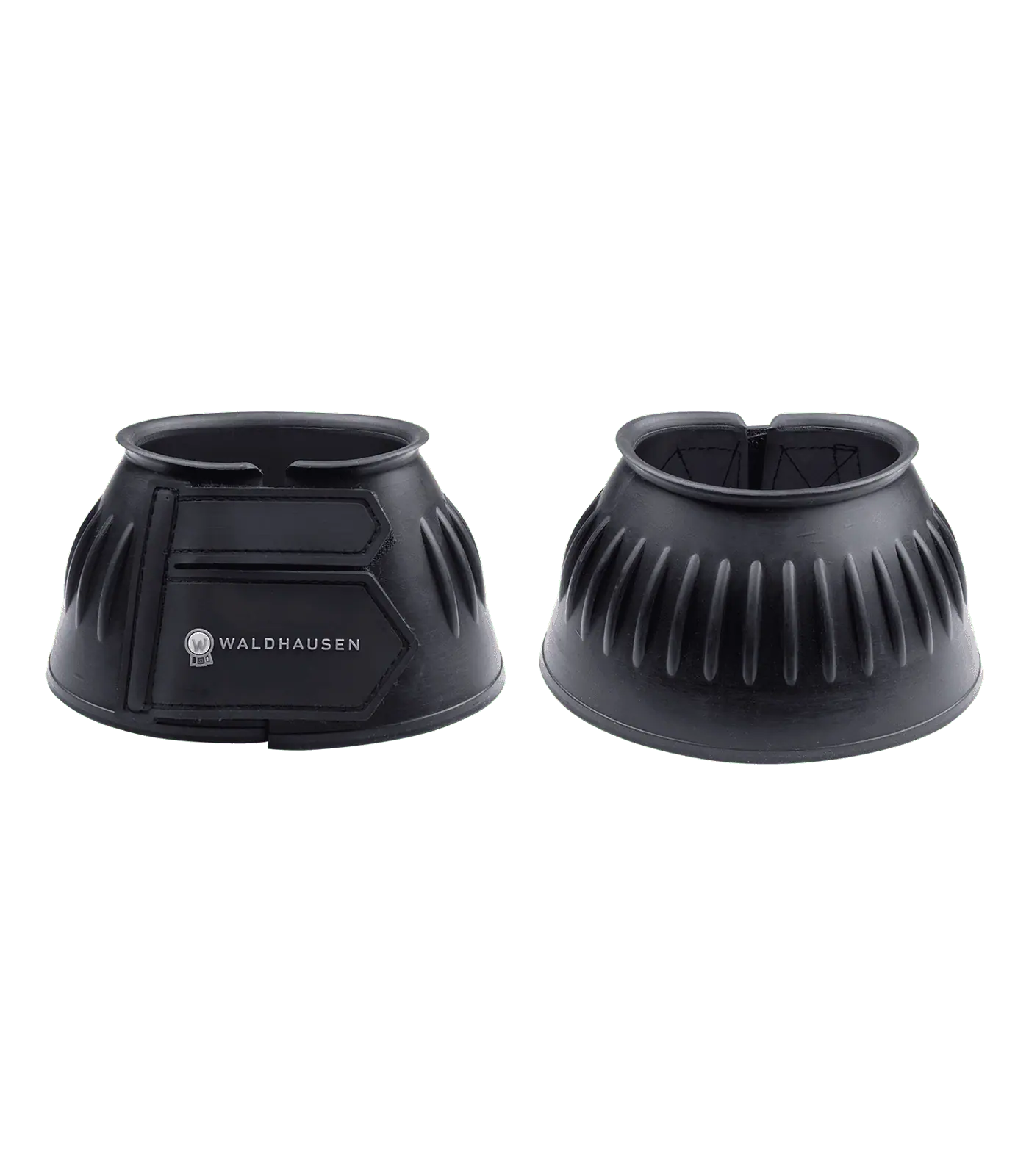 Waldhausen Hufglocken Gummi, Paar, schwarz, L