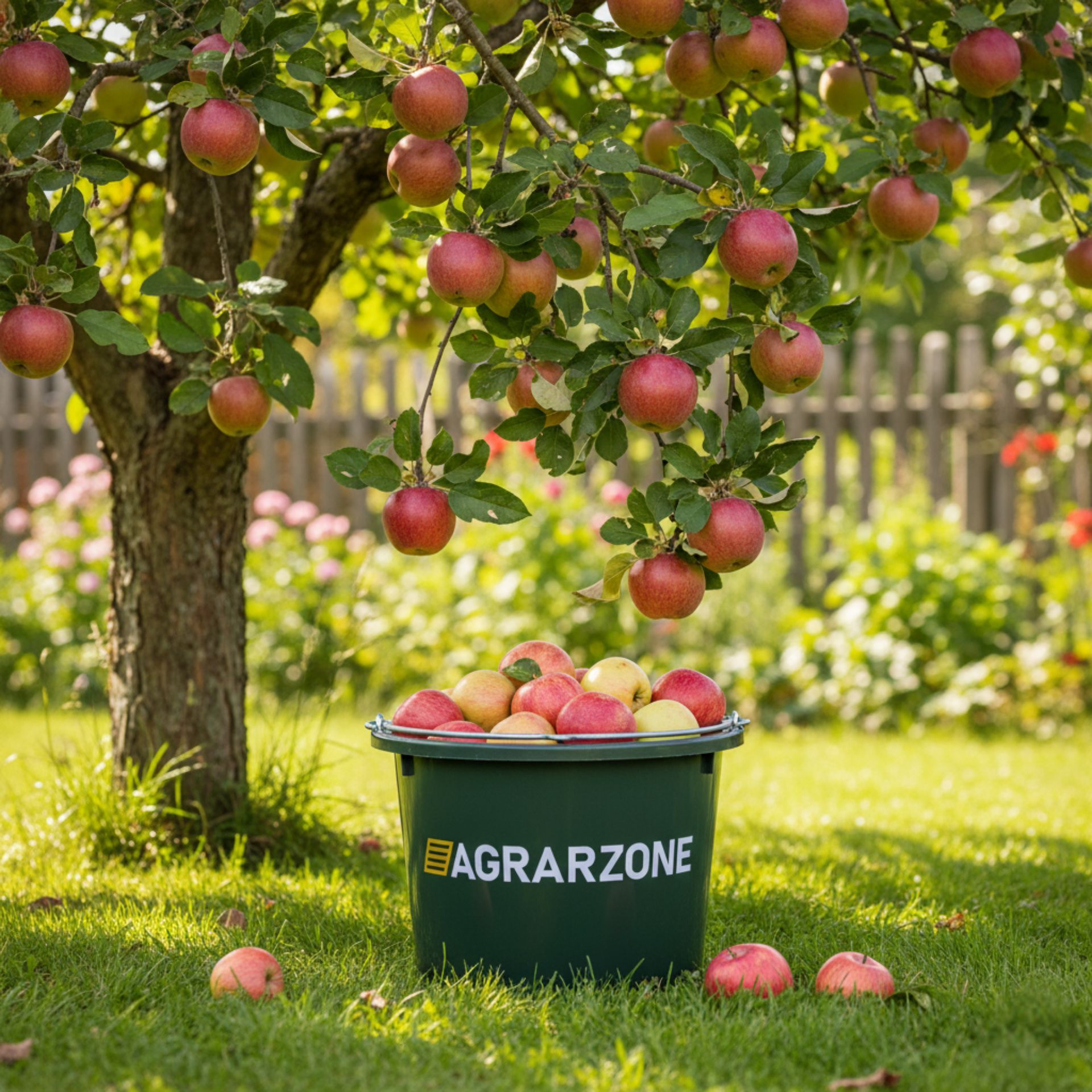 Agrarzone Secchio da stalla e muratore 12 L verde, robusto e facile da pulire, esempio di applicazione