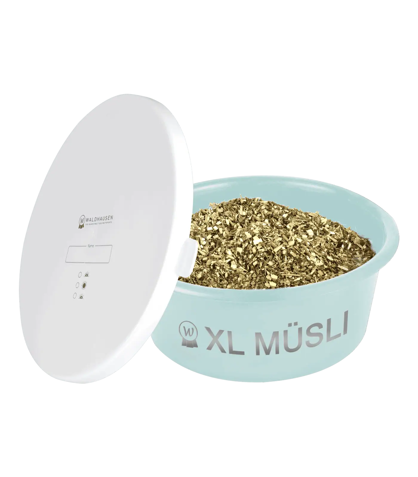 Waldhausen Gamelle XL avec couvercle, bol à muesli 8 L, turquoise