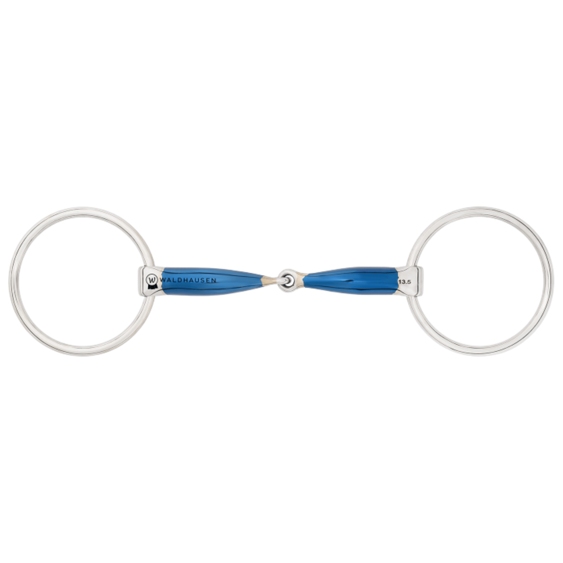 Waldhausen Sweet Iron Mors Anneaux Mobiles, brisure simple, pour Chevaux