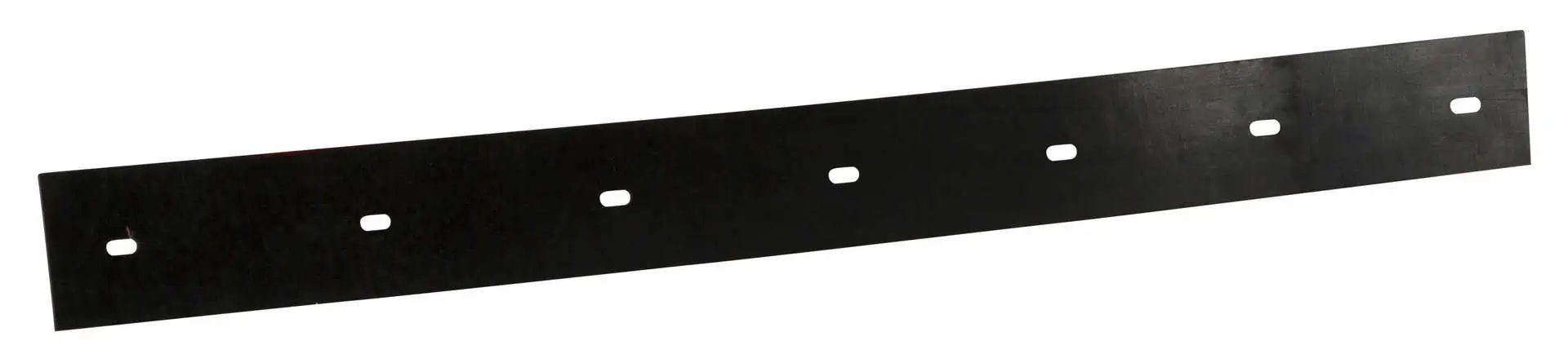 Replacement rubber for muck and slurry pusher