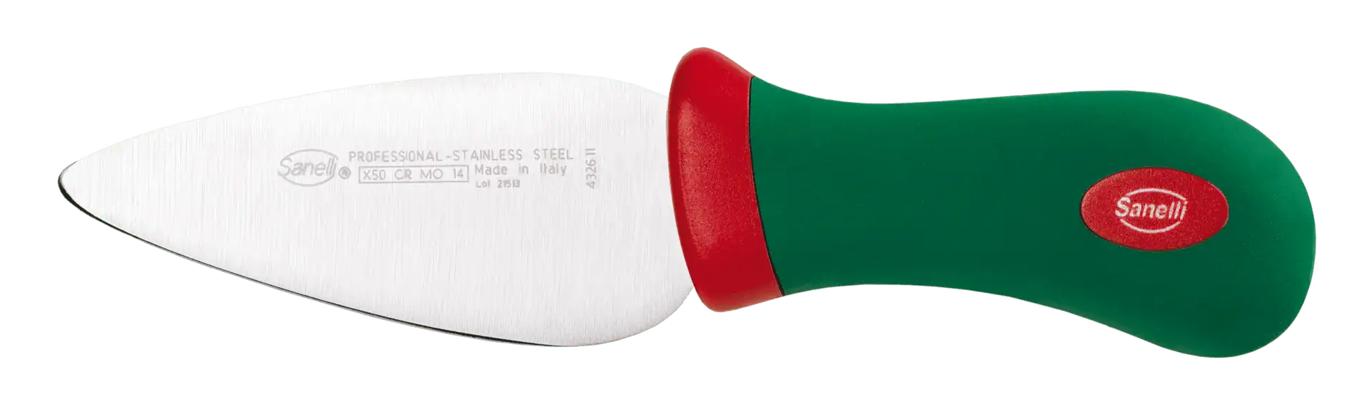 Sanelli Pavia Parmesan Cheese Knife, 11 cm Blade, Professional Quality