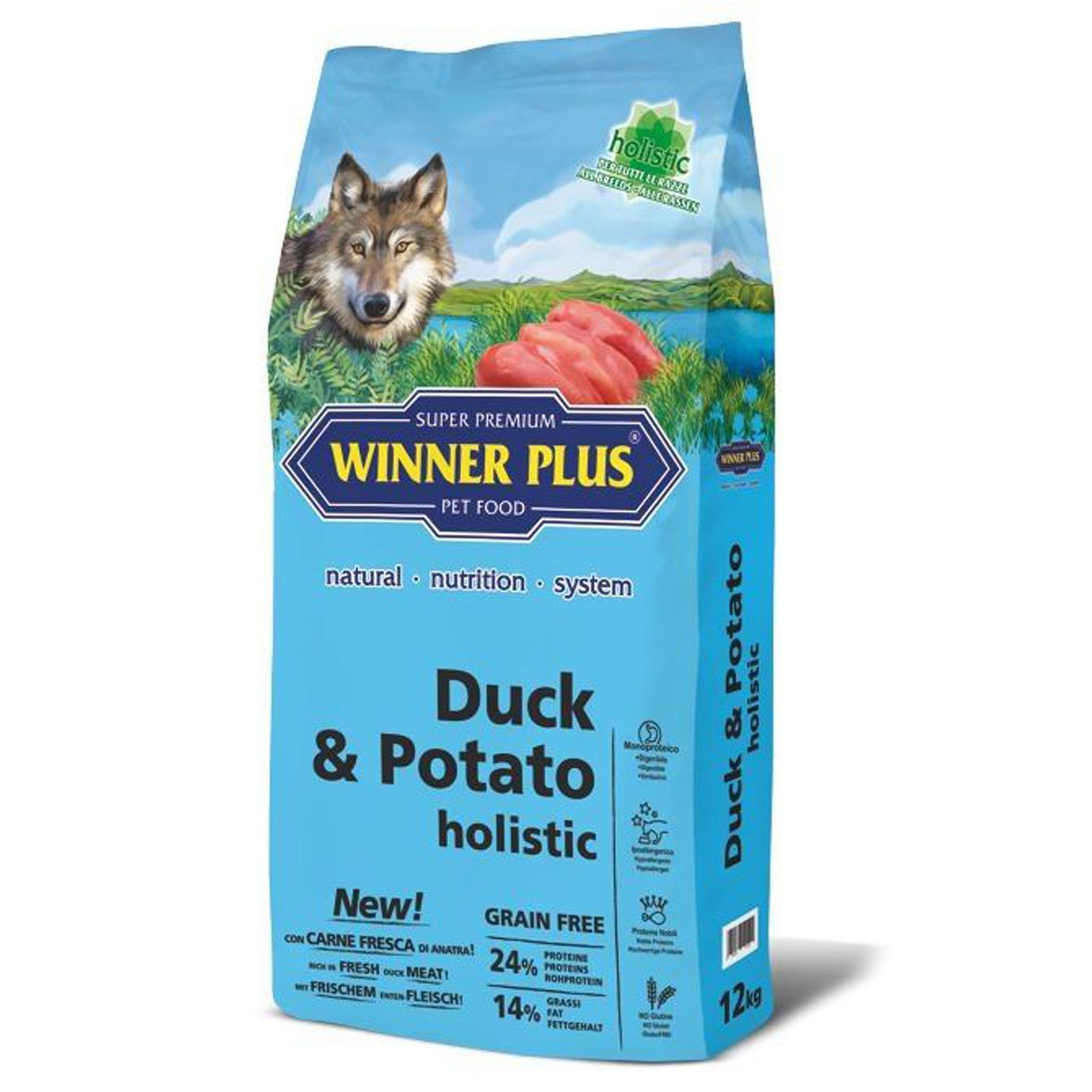 Winner Plus Holistic rață și cartof