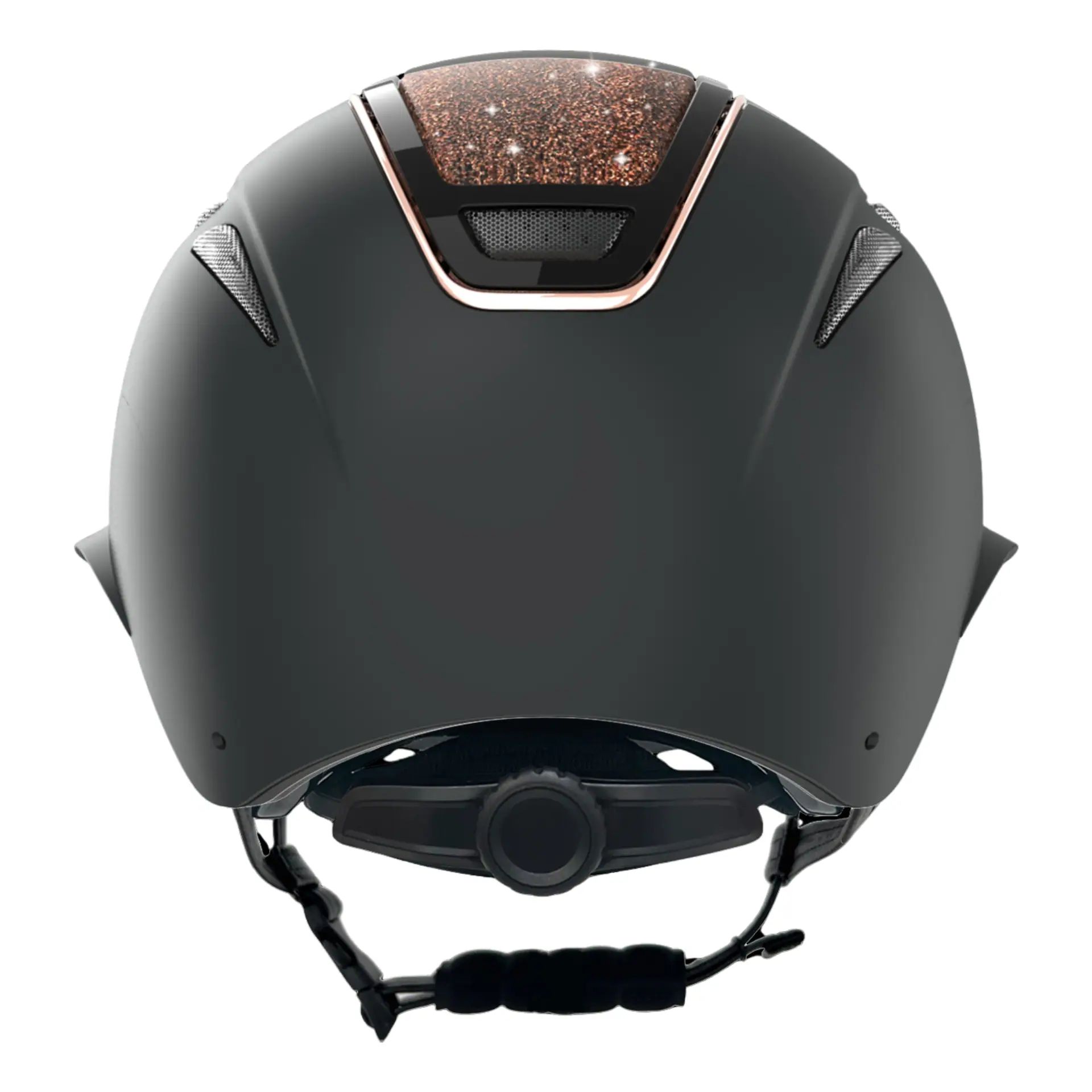 Covalliero Riding Helmet Elite Polo with Polo Visor, rear view