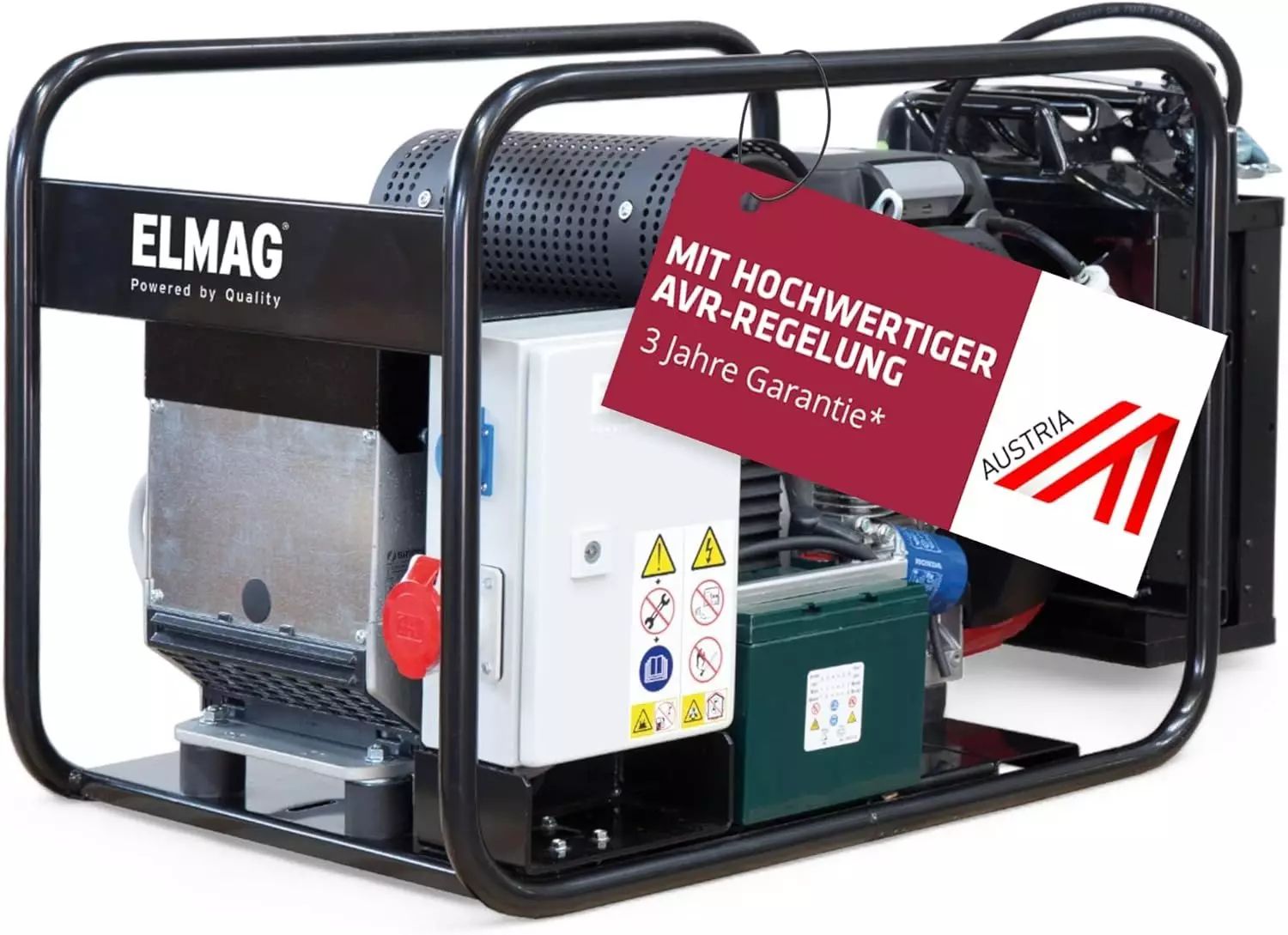 Elmag Generatore di corrente SEB 16000WDE-AVR, vista frontale