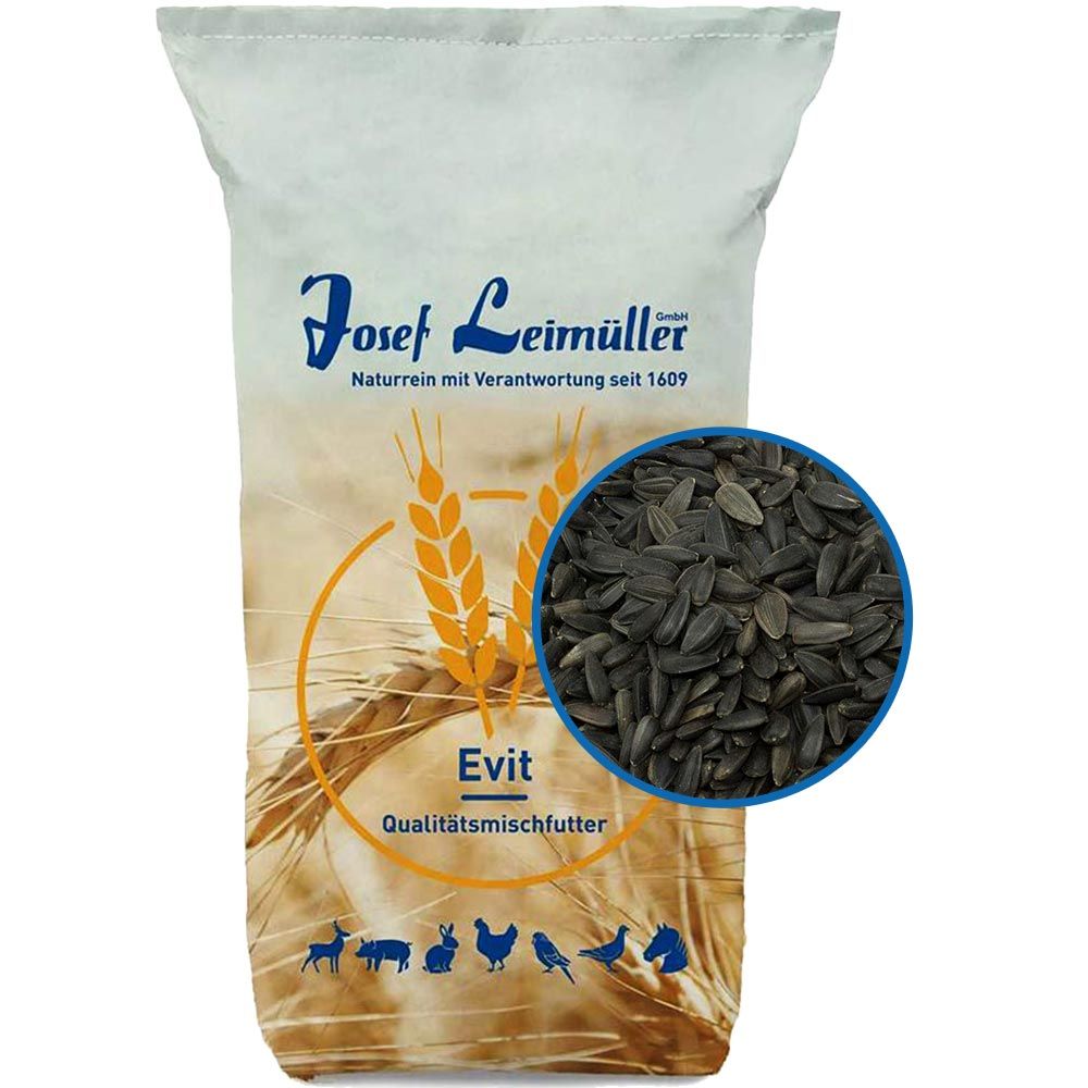 Leimüller Sonnenblumenkerne schwarz 1 kg