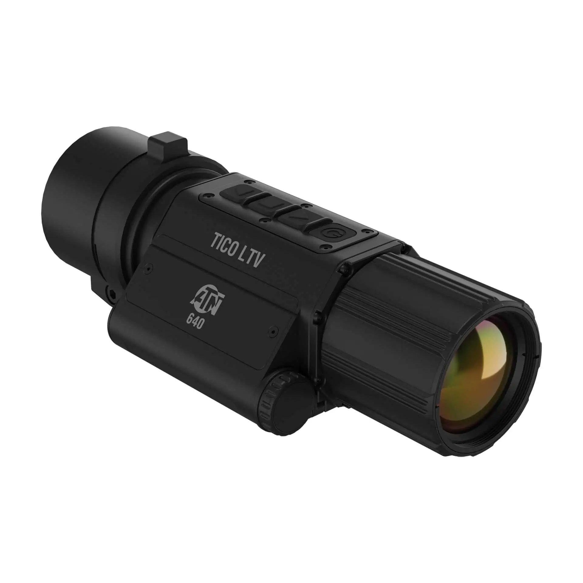 ATN TICO-LTV 650X dispozitiv termic clip-on pentru optică, vedere din față