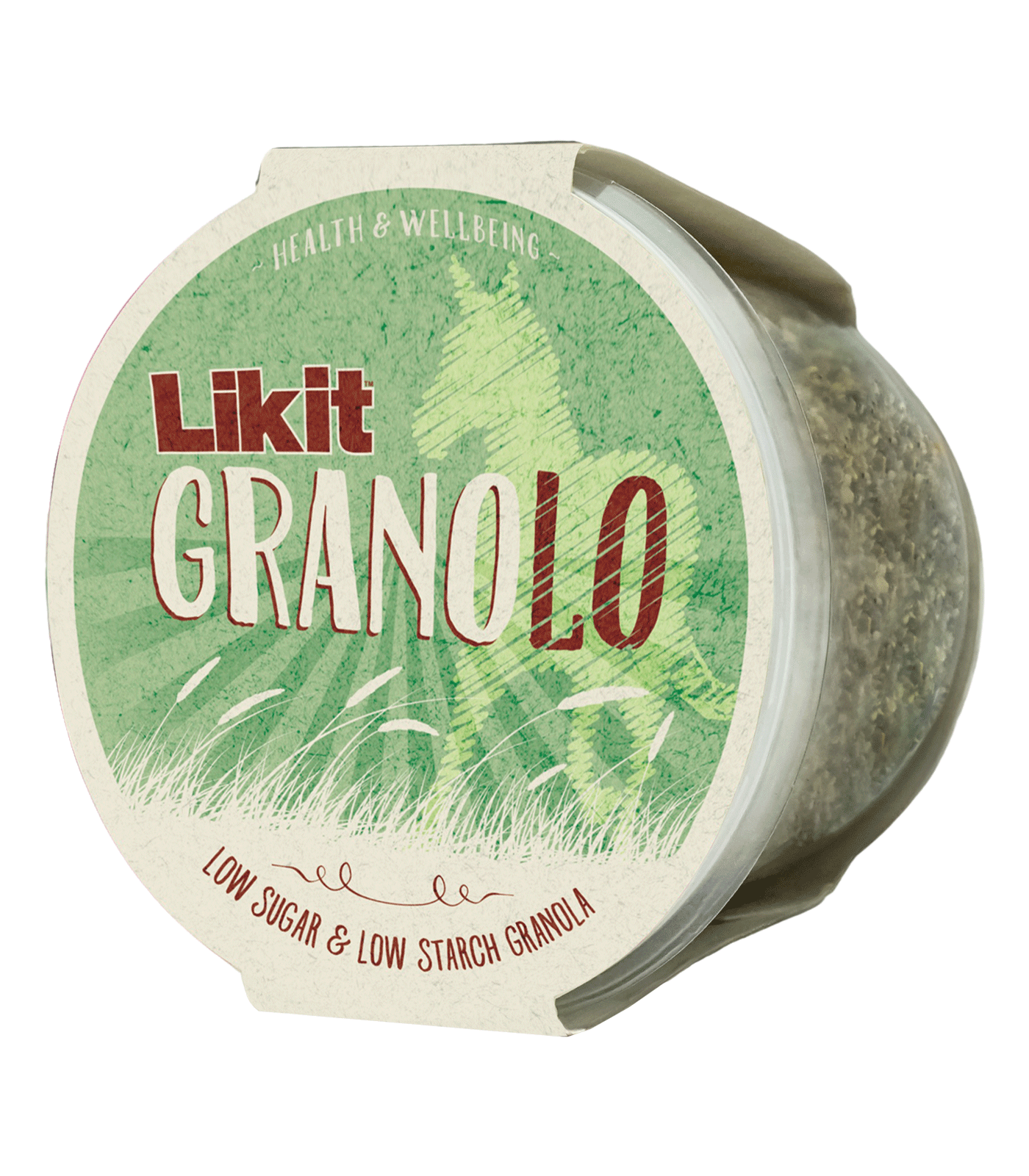 Likit Müsli weniger Zucker 400 g, Nachfüller für Halter und Boredom Breaker