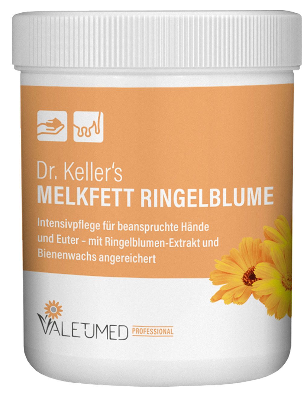 Handcreme, intensive Pflege, Ringelblume, Gelb, Pflanzenextrakt
