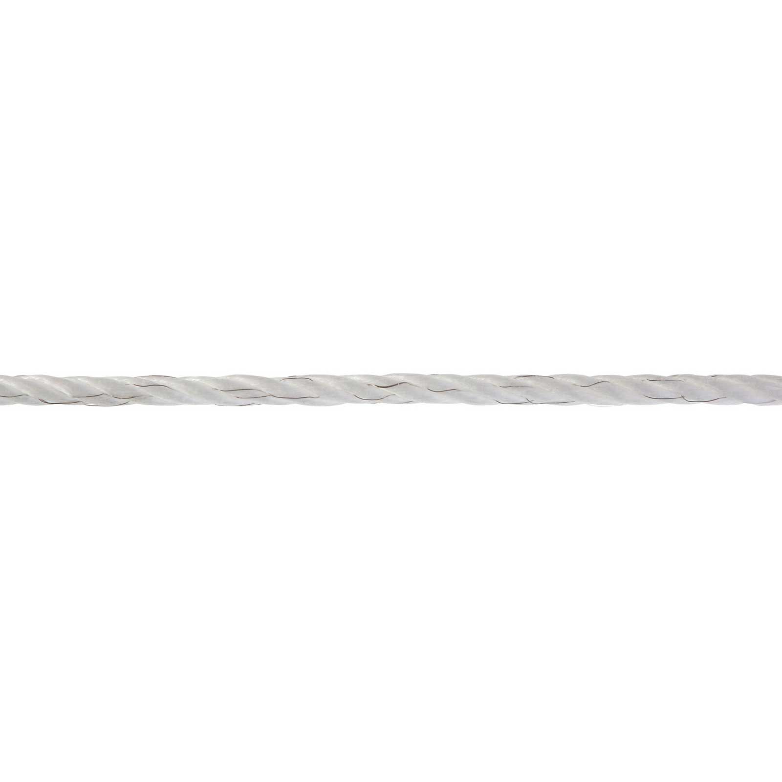 Corde de clôture AKO EconomyLine 6x0.20 inox, blanc, 6 mm, 500 m