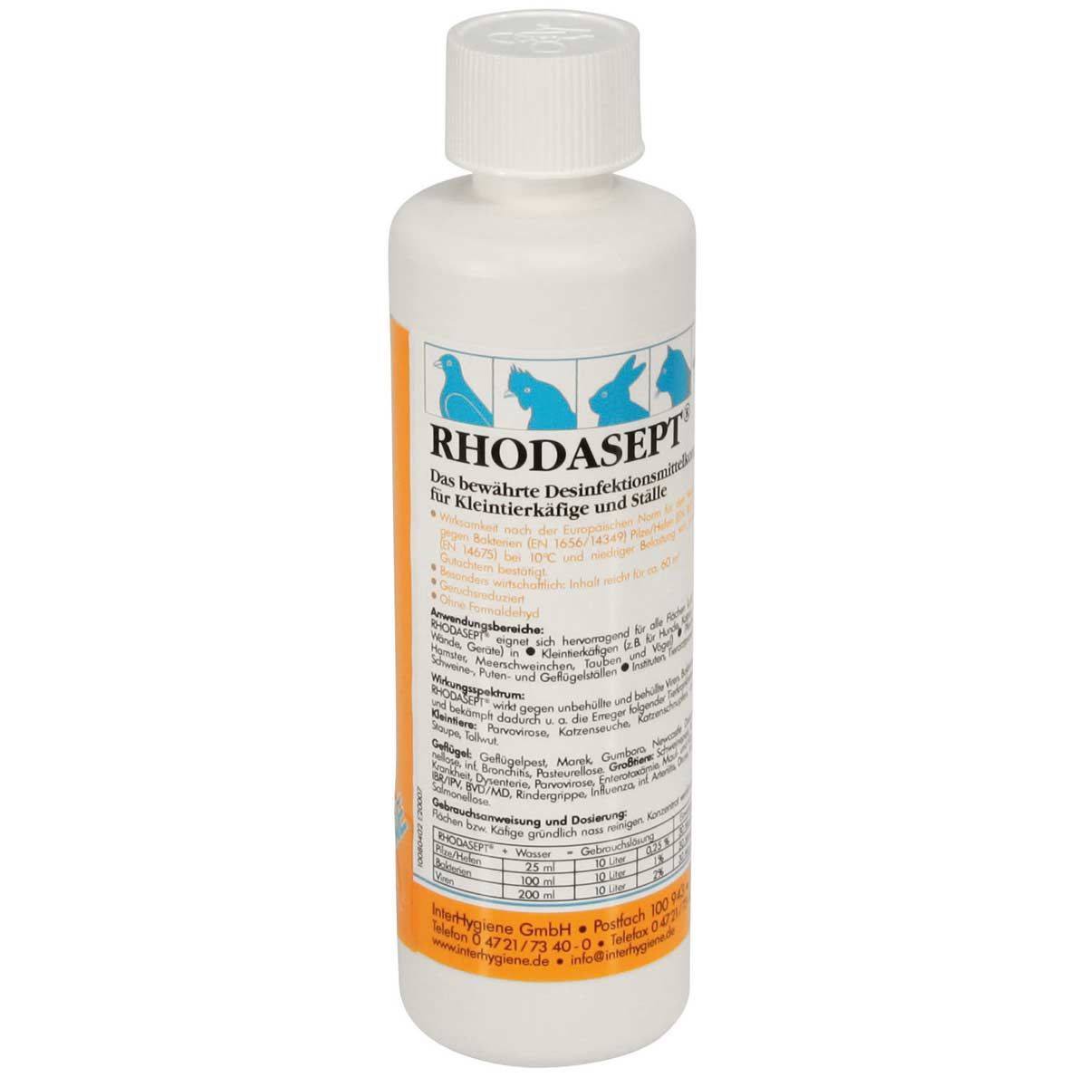Rhodasept stable Disinfection
