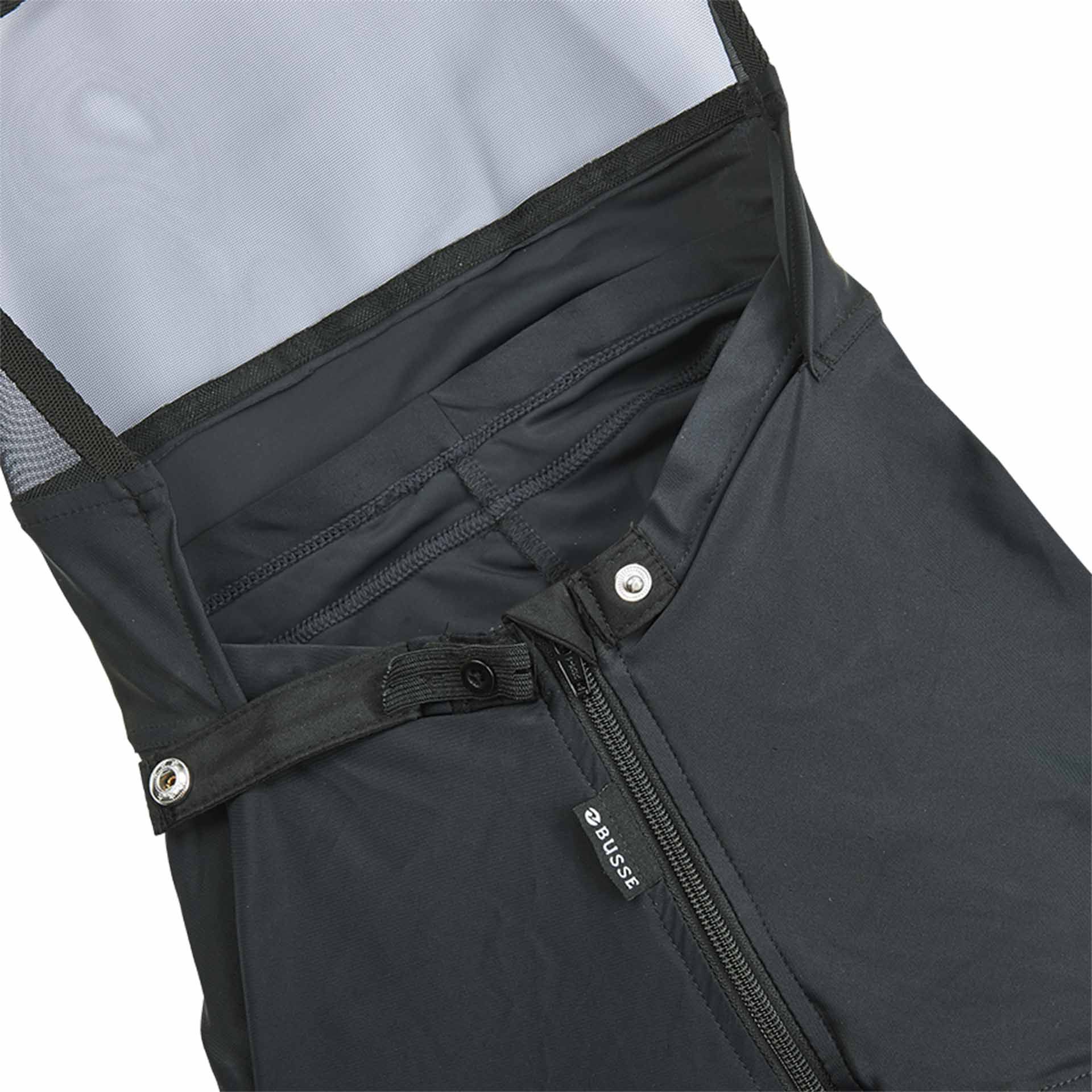 BUSSE légymaszk TWIN FIT FLEXI PLUS orrvédővel, flexibilis illeszkedéssel, FULL fekete