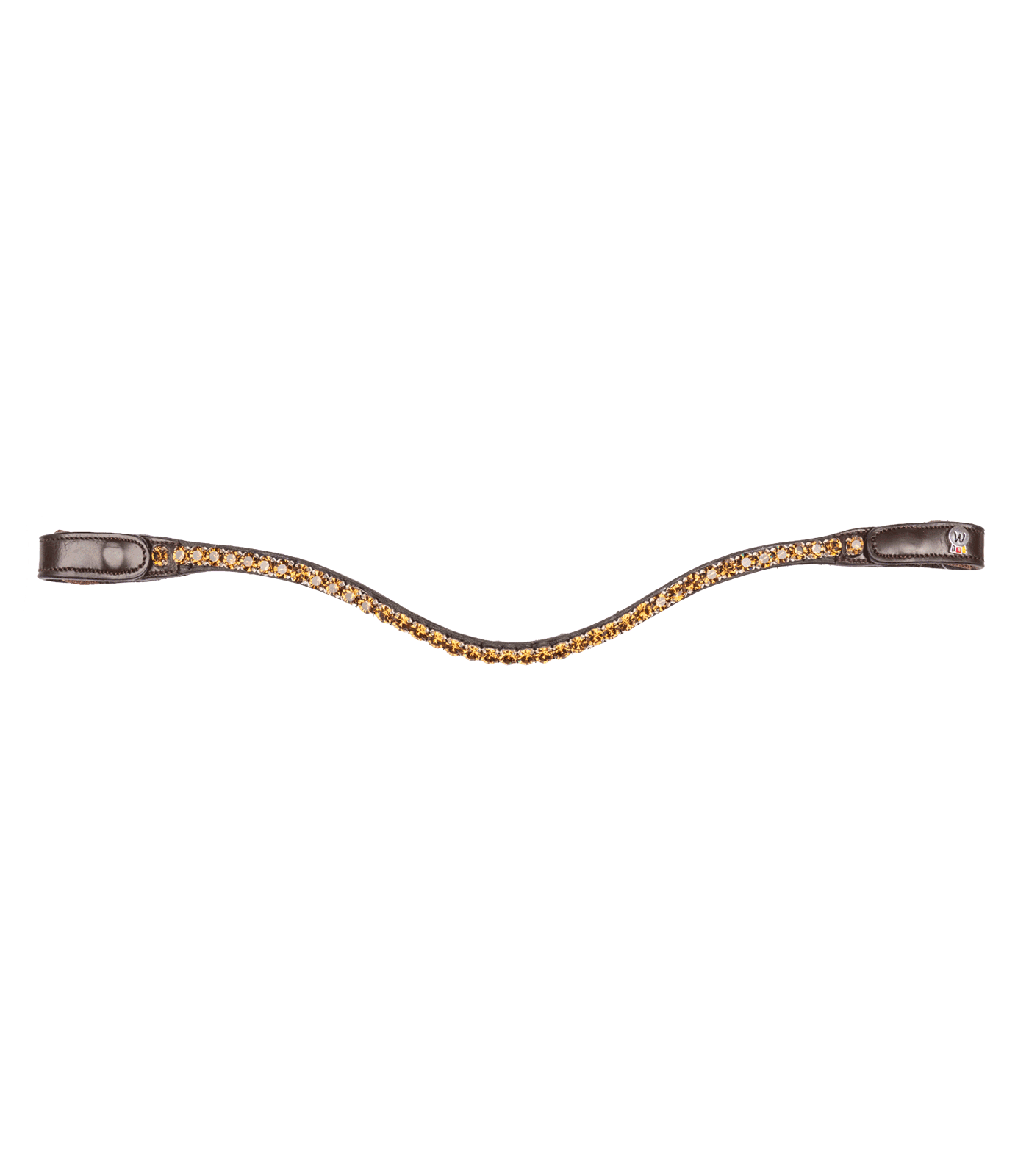 Waldhausen X-Line Stirnband Shine – funkelnde Steine, schnell gewechselt, braun/beige