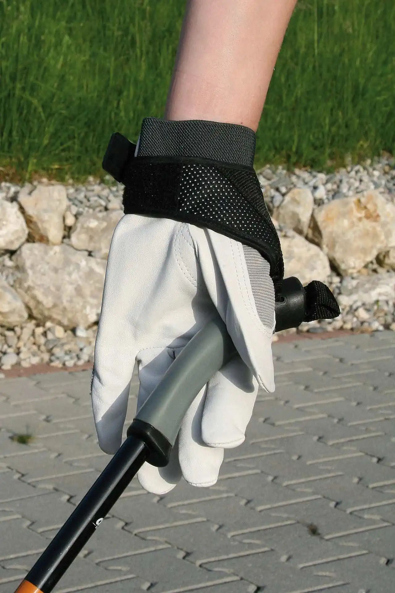 Kerbl Lederhandschuh Okuda II, chromfrei gegerbtes Nappa-Ziegenleder, Größe 9