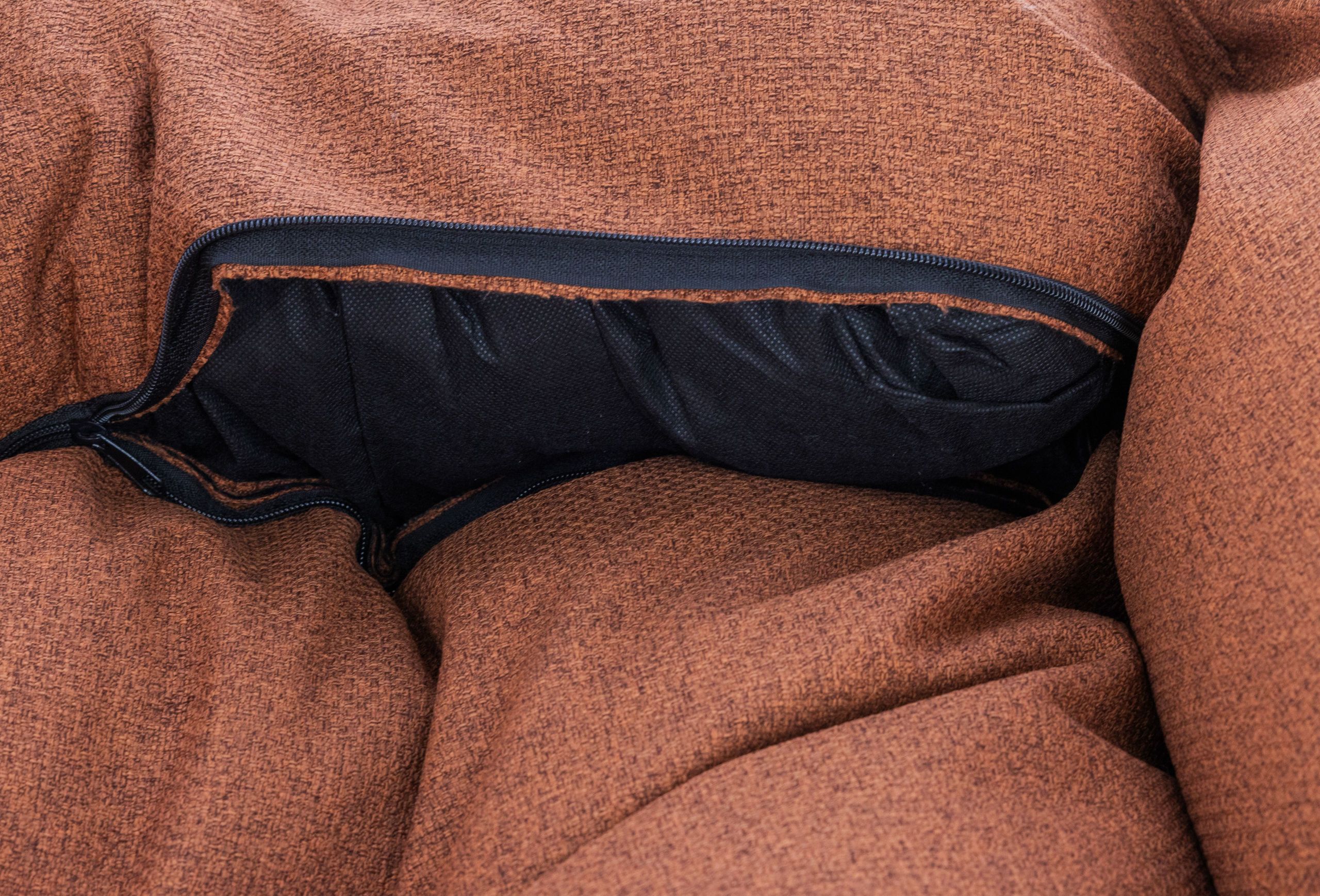 Kerbl Hundebett Oliver, Kuschelbett mit robustem Bezug, Detailansicht, Verschluss