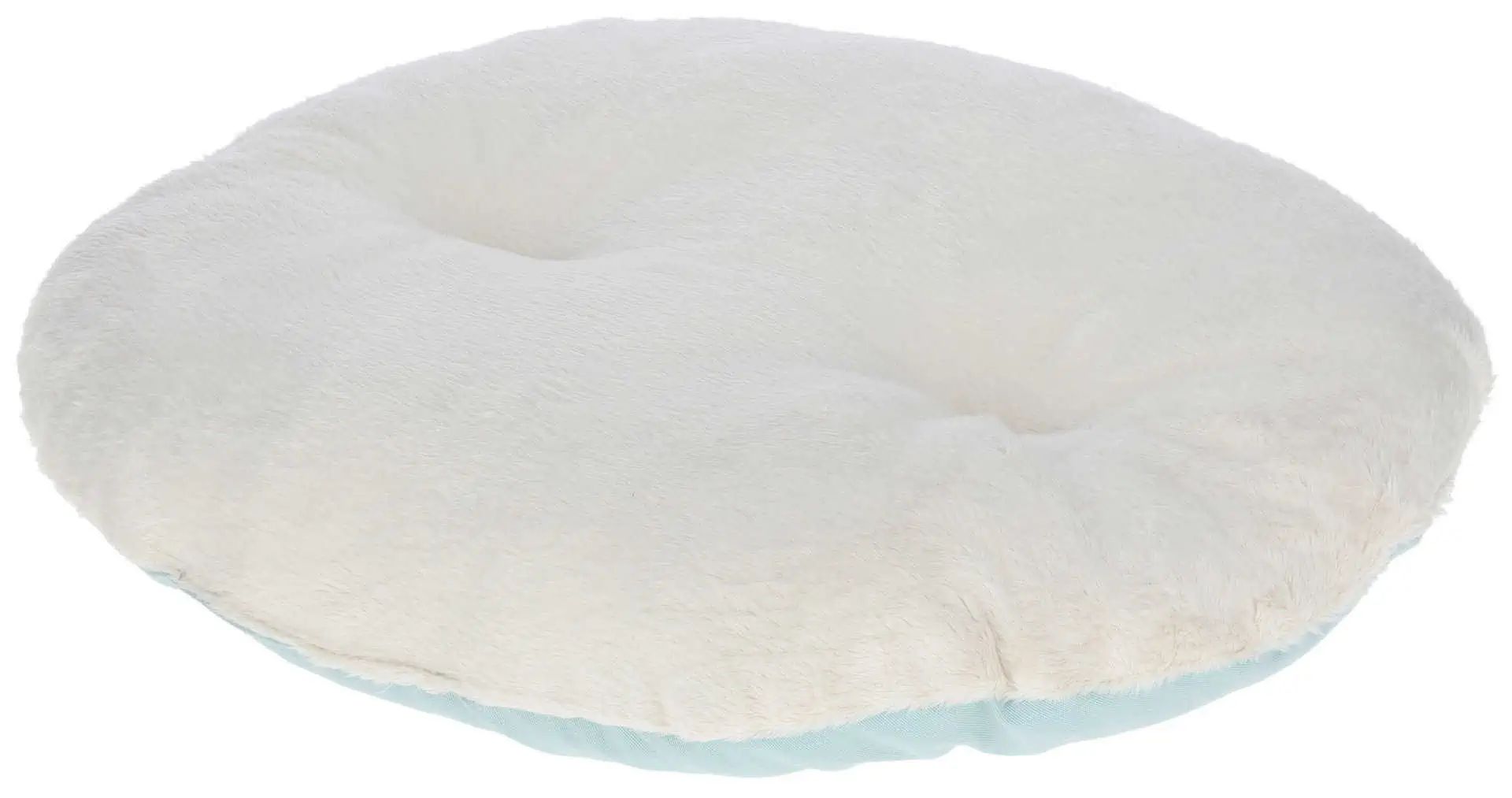 Perna culcat pentru catelus turcoaz 50x37x7 cm