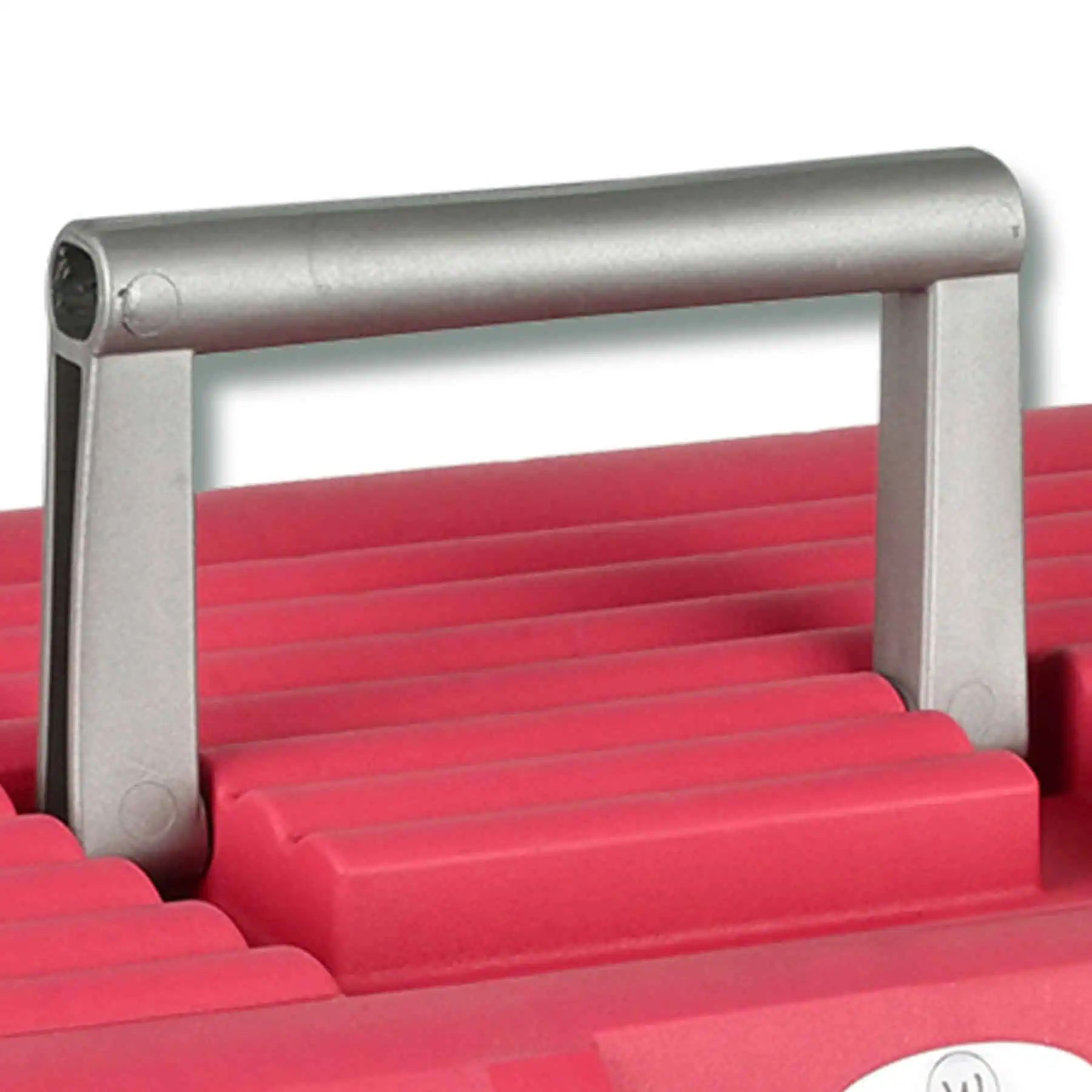 Coffret de pansage Waldhausen verrouillable, rangement robuste, détail, poignée