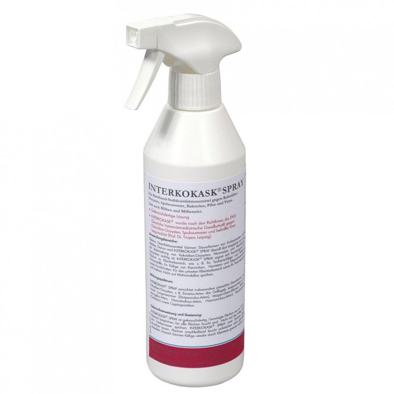 Desinfektionsspray INTERKOKASK 500 ml Tierarzt Käfige