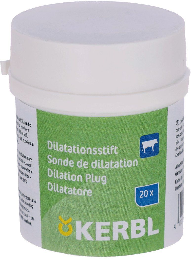 Kerbl Teat Plugs with Reinforced Woollen Thread, 5.5 cm, 20 pcs