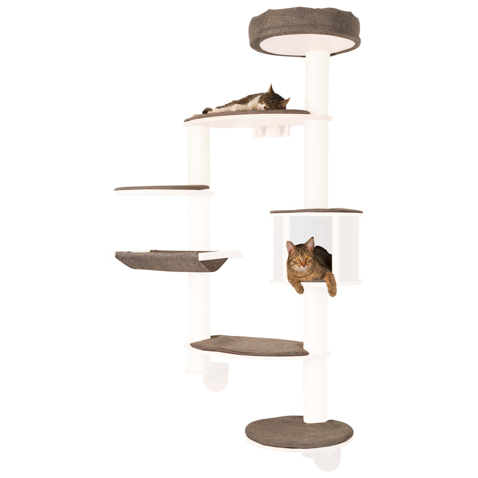 Kissen-Set Ersatz Auflagen zu Wandkratzbaum DOLOMIT TOFANA XL