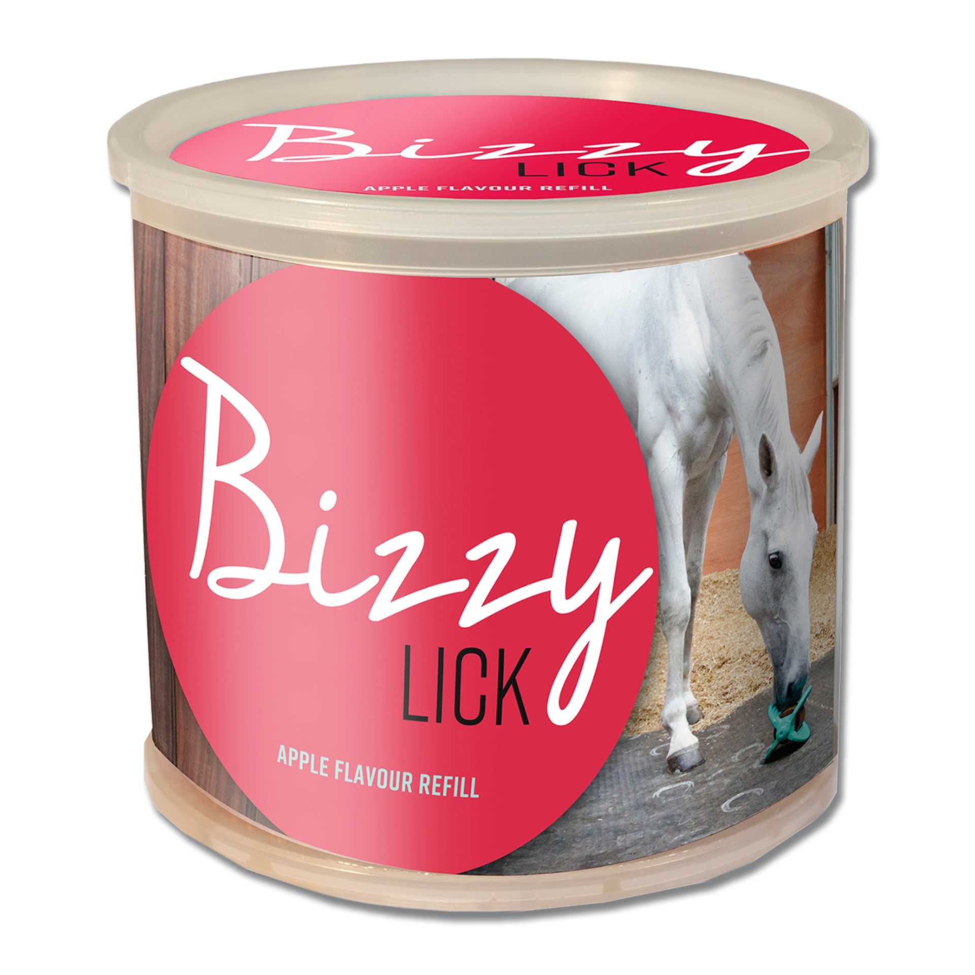 Blocco da leccare Bizzy Horse gusto mela per cavalli, 1 kg