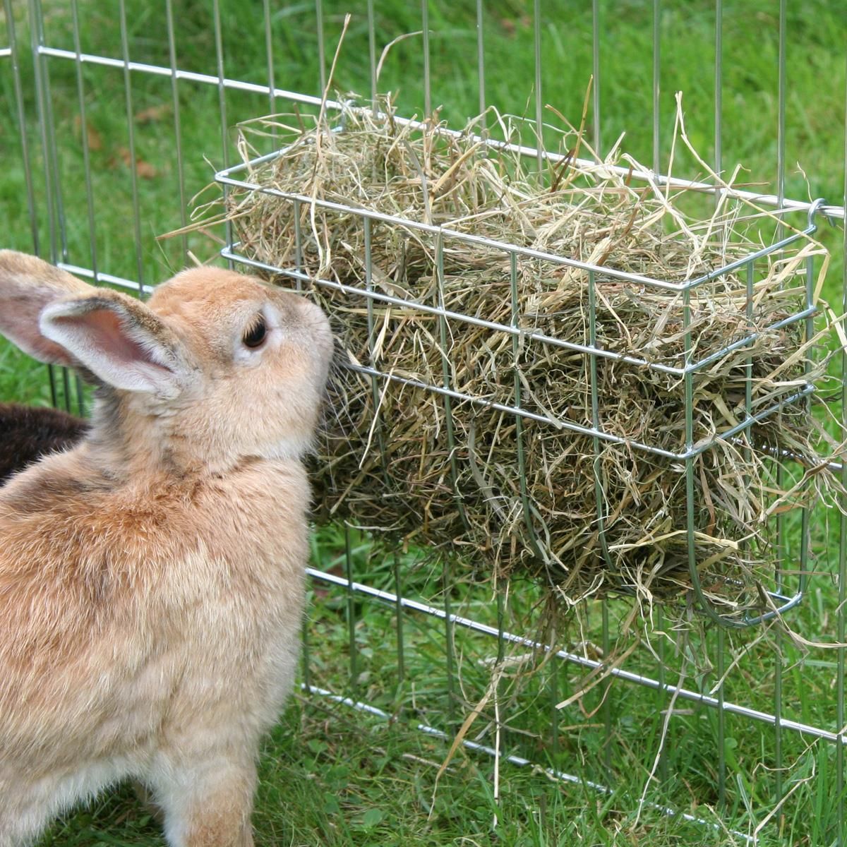 Kerbl Râtelier à foin en métal 25x17 cm