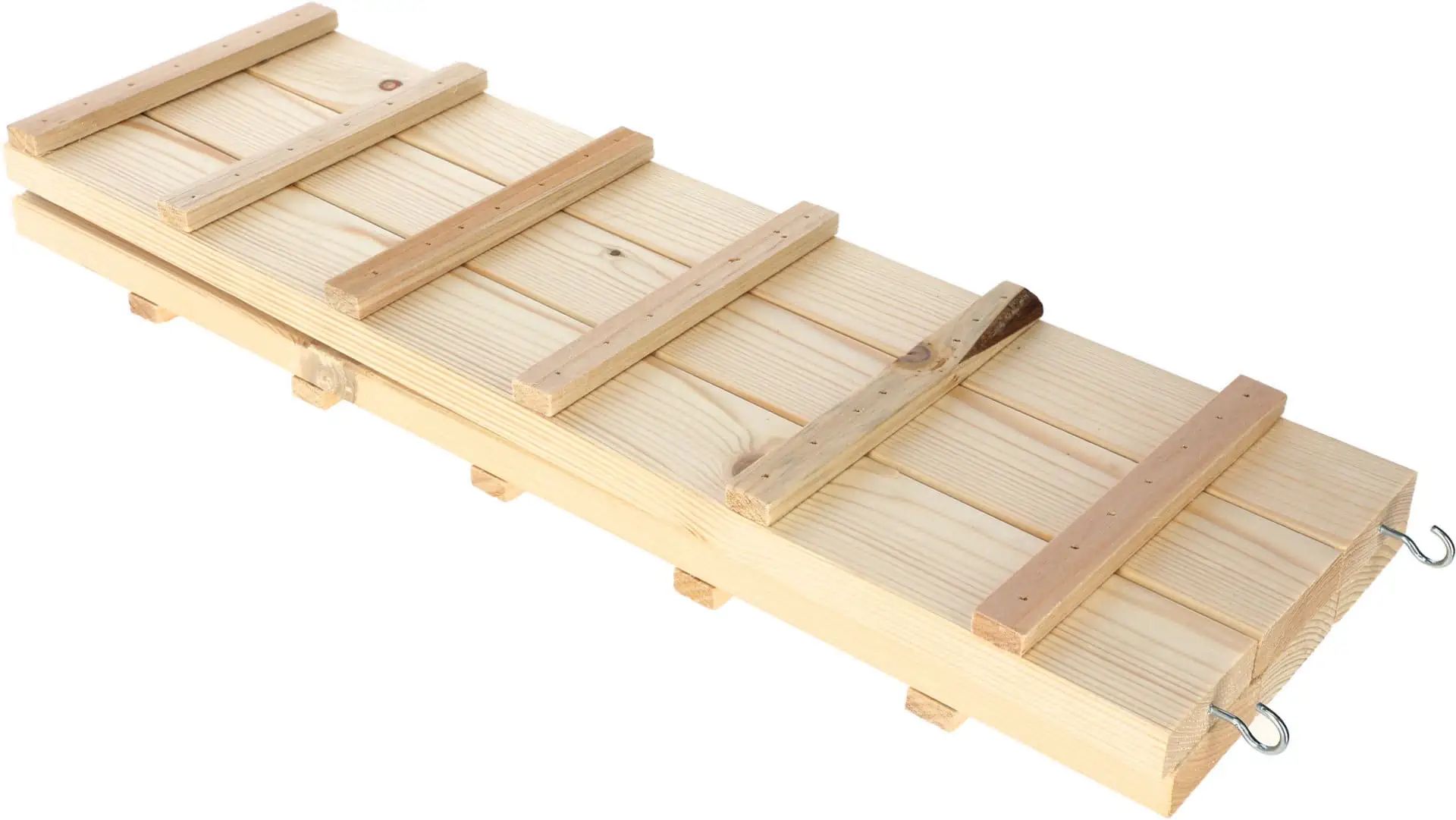Échelle pour poules en bois, Kerbl Hobbyfarming, barreaux stables, 115 x 18 x 3 cm