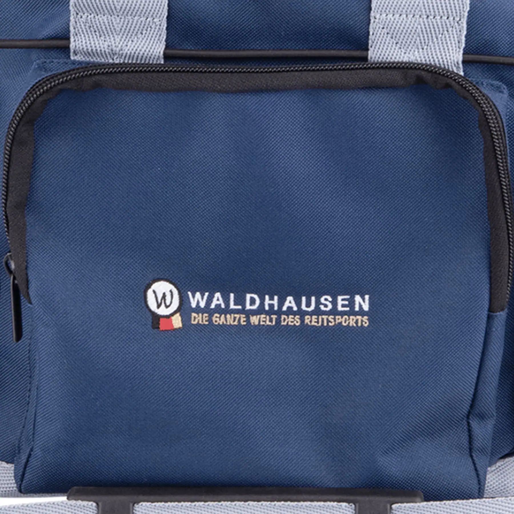 Waldhausen Grooming and Competition Bag, navy, durable 600D fabric, manufacturer logo