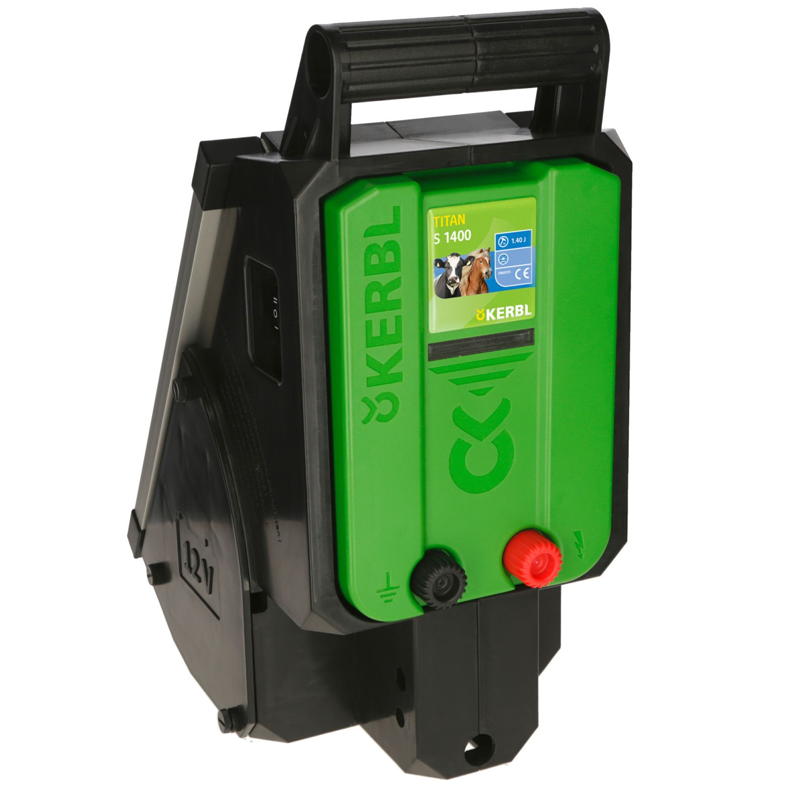 Kerbl TITAN S 1400 napelemes villanypásztor 12V, 1,4 Joule