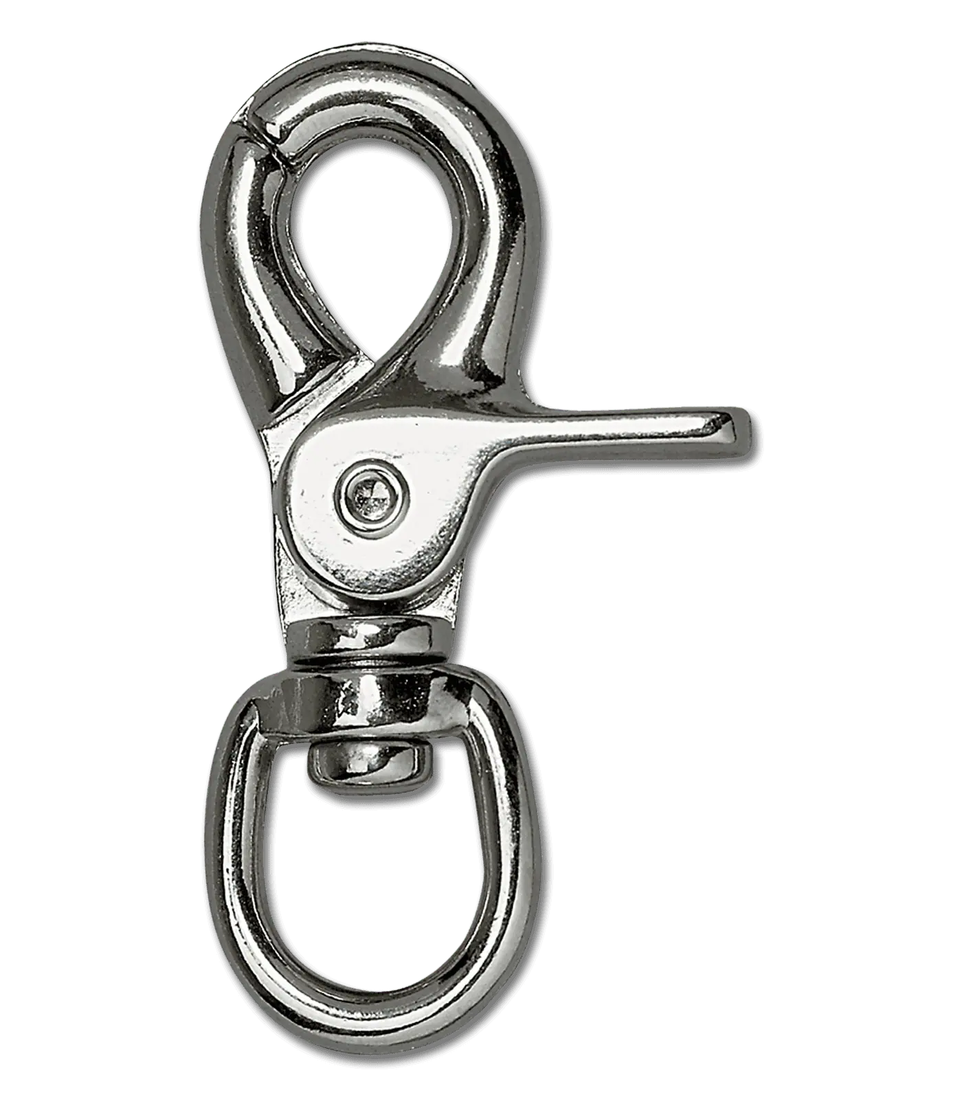 Waldhausen Mousqueton pour Poulie de Renvoi, Acier Inoxydable, 5,5 cm