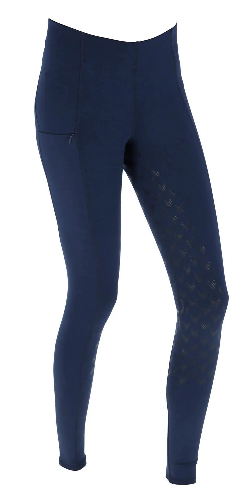 Covalliero Equona gyerek lovagló leggings telefontartóval, méret 116/122