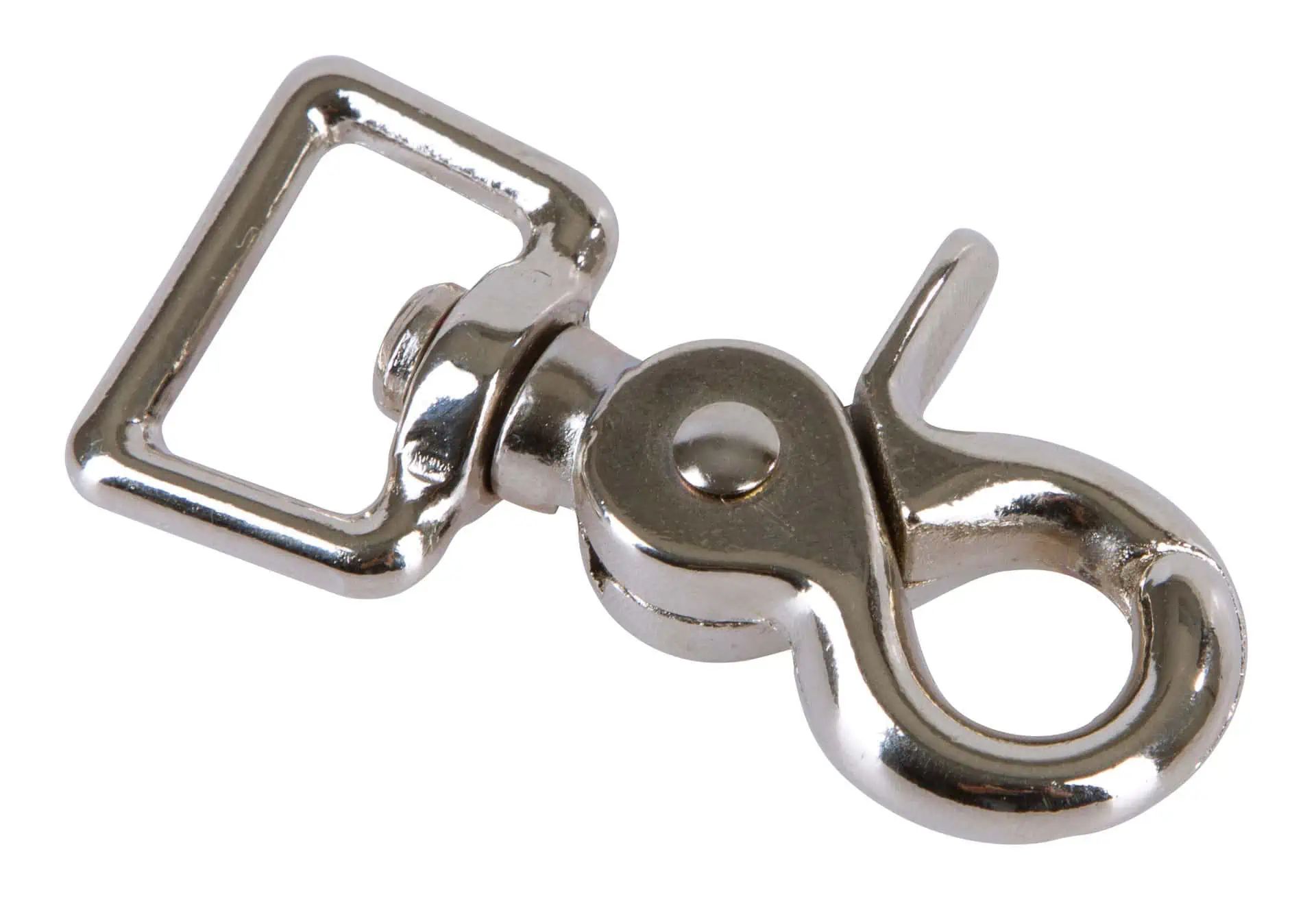 Kerbl gyeplőkarabíner max. 20 mm széles gyeplőhöz, horganyzott, 2 db