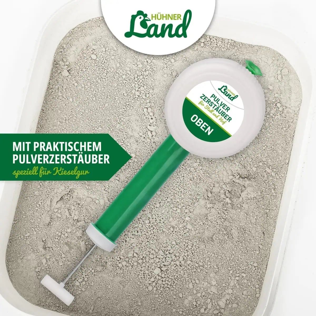 Hühnerland Terra di diatomee naturale per uso antiparassitario 4,3 kg, accessorio