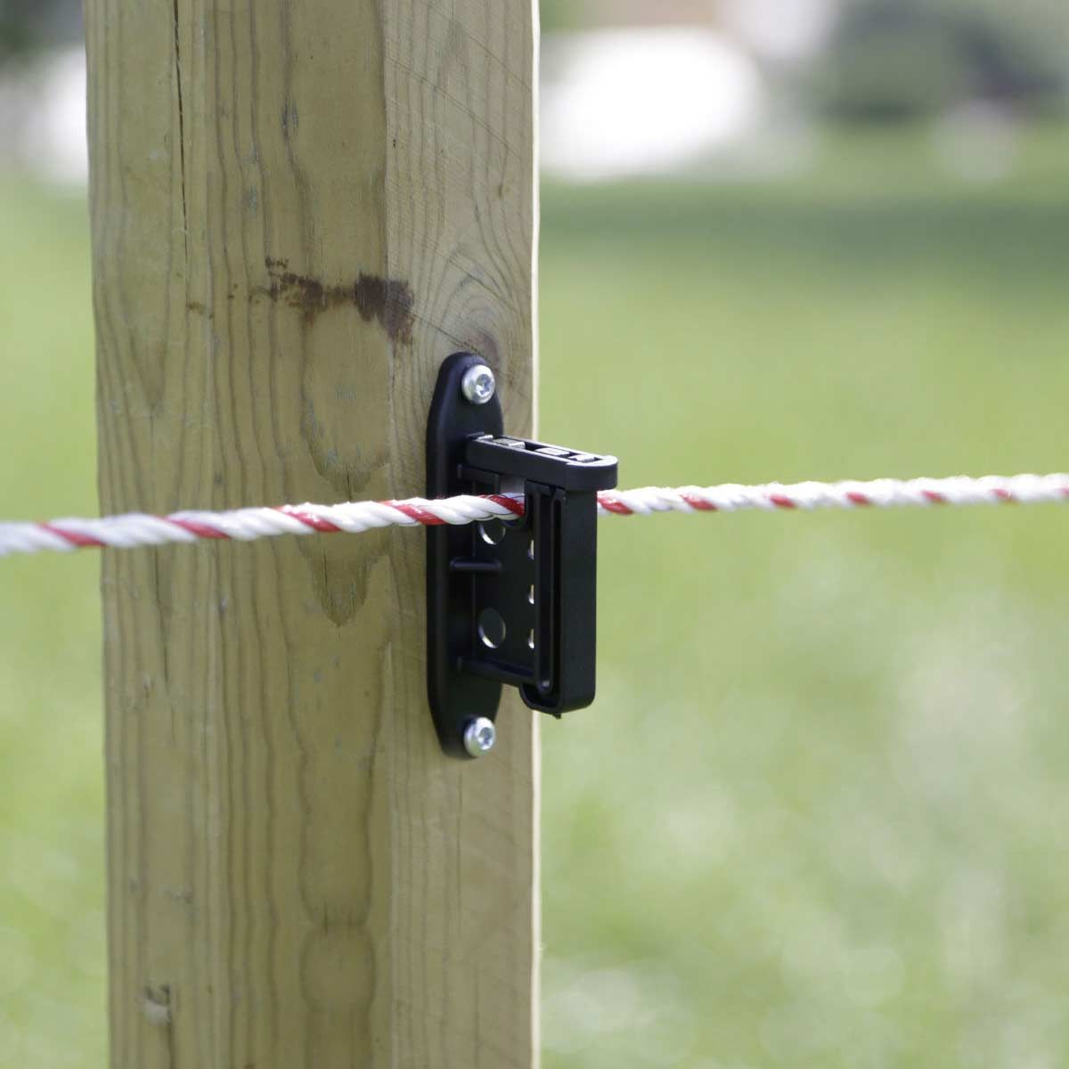 Kerbl 25x Easy Tape Clip Insulator for Tape & Rope, Black