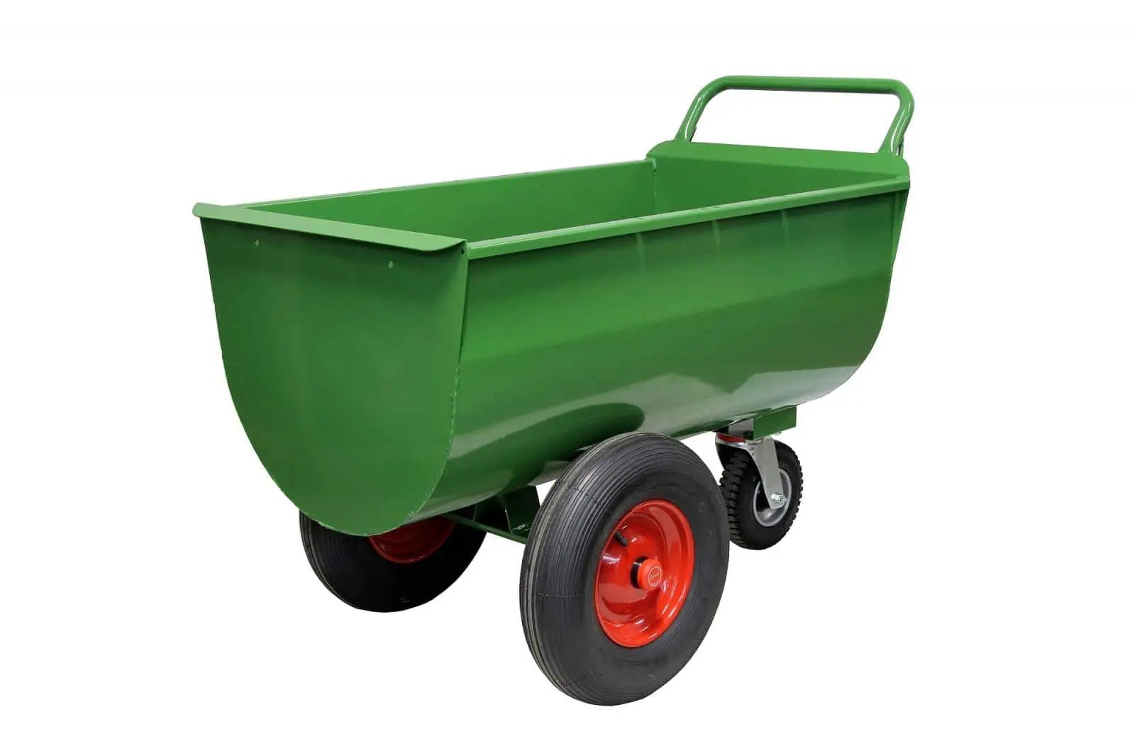 Growi Futterwagen Typ 200 LL, luftbereift, wasserdicht, Seitenansicht