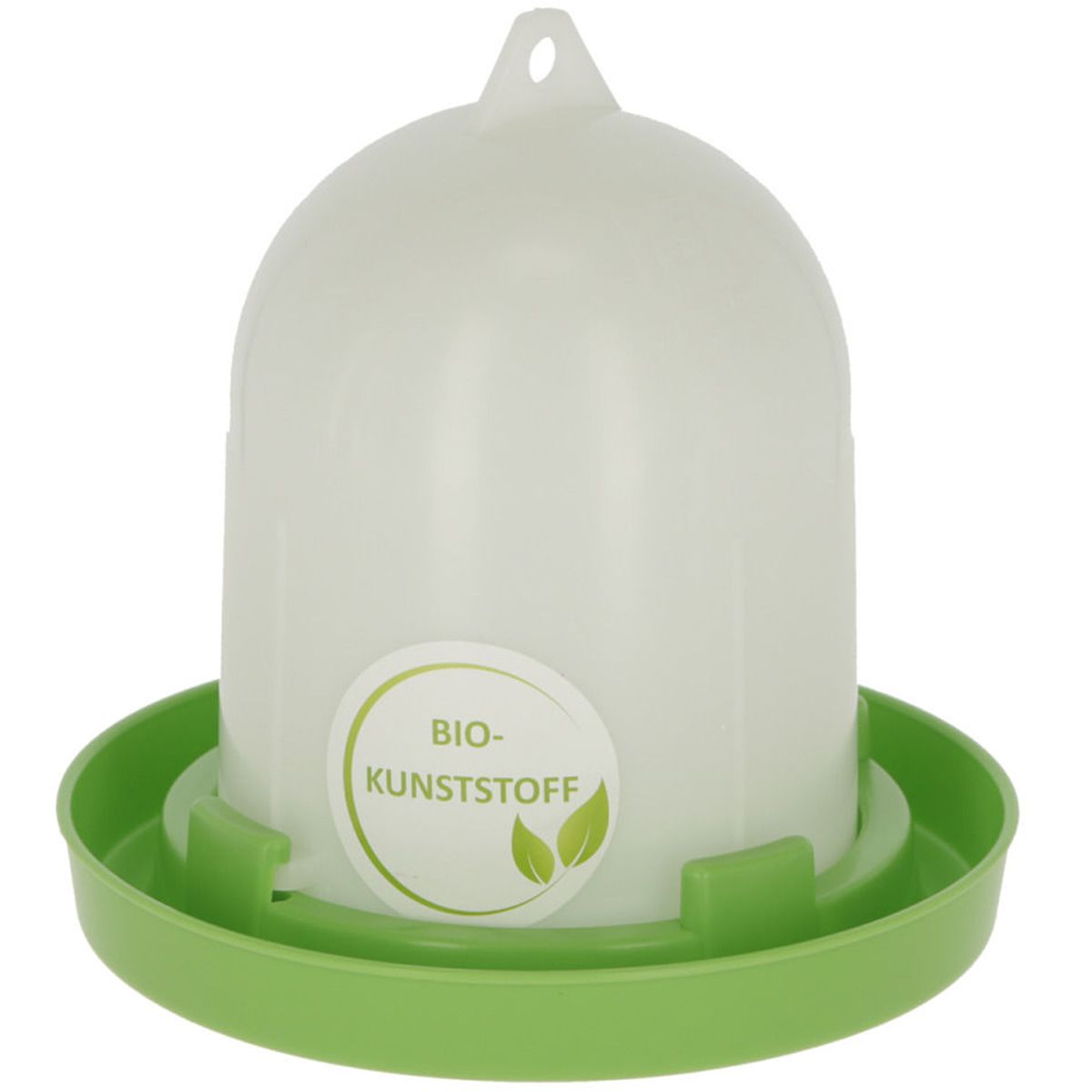 Kerbl Abreuvoir en plastique bio pour volaille, fermeture à baïonnette, 3,5 L
