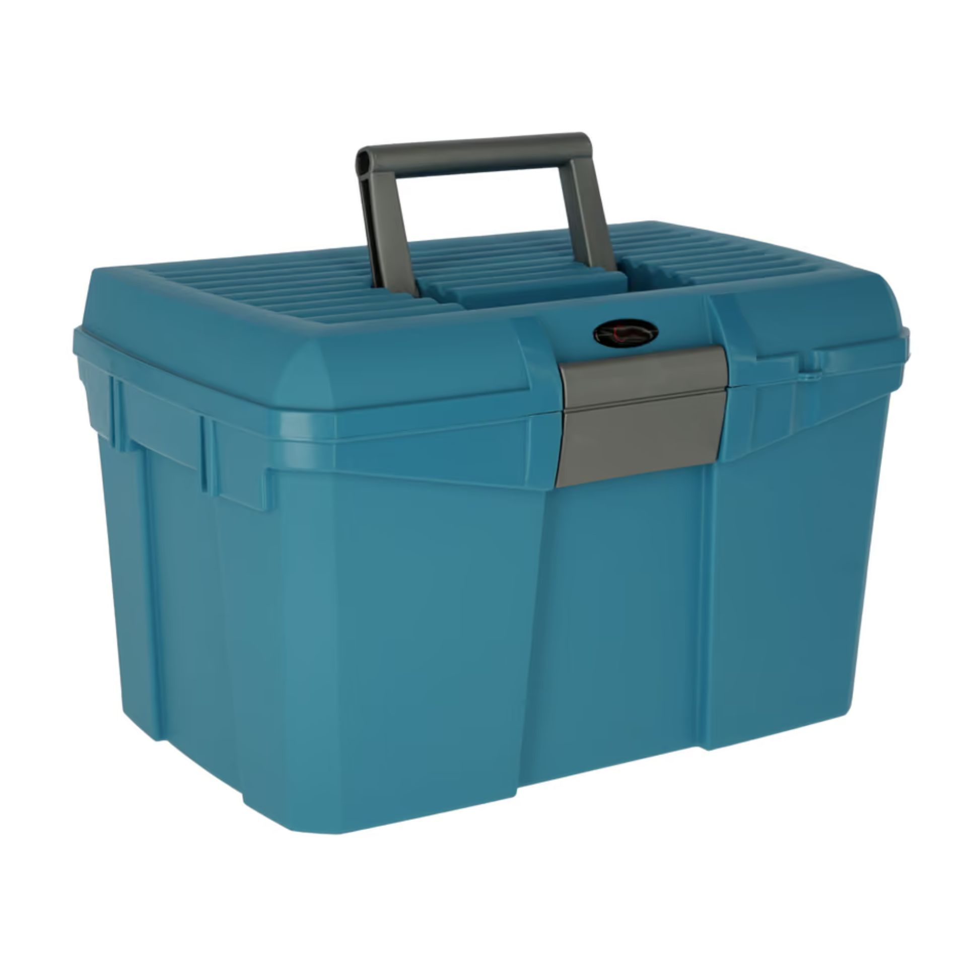Covalliero Grooming Box Siena with Removable Insert, capri-blue