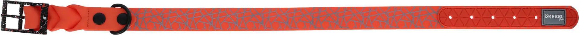 Kerbl Pet Halsband Puno reflektierend, 25 mm, robust & wasserfest, 46-55 cm