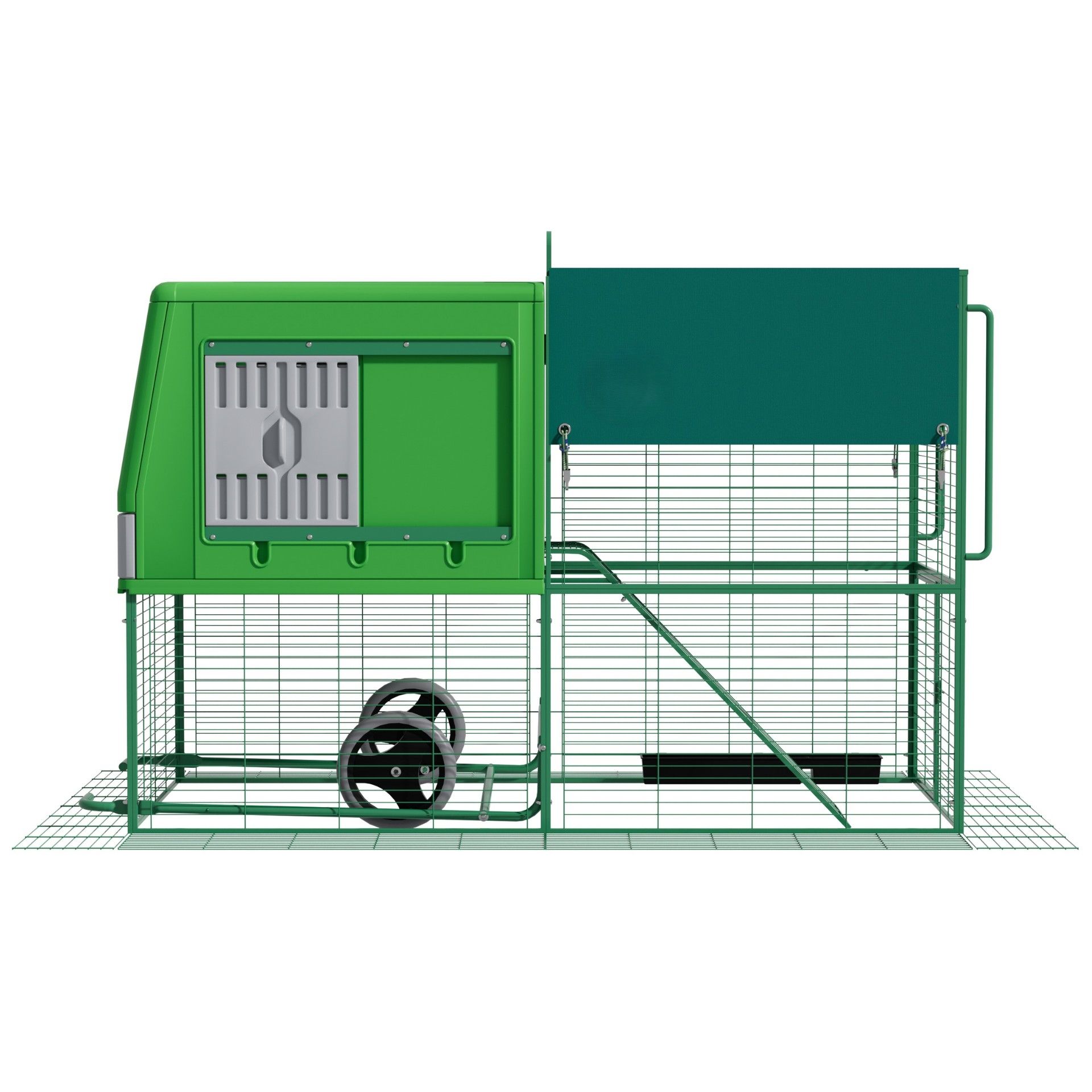 Agrarzone Mobile Chicken Coop "The Egg Chalet" made of Plastic