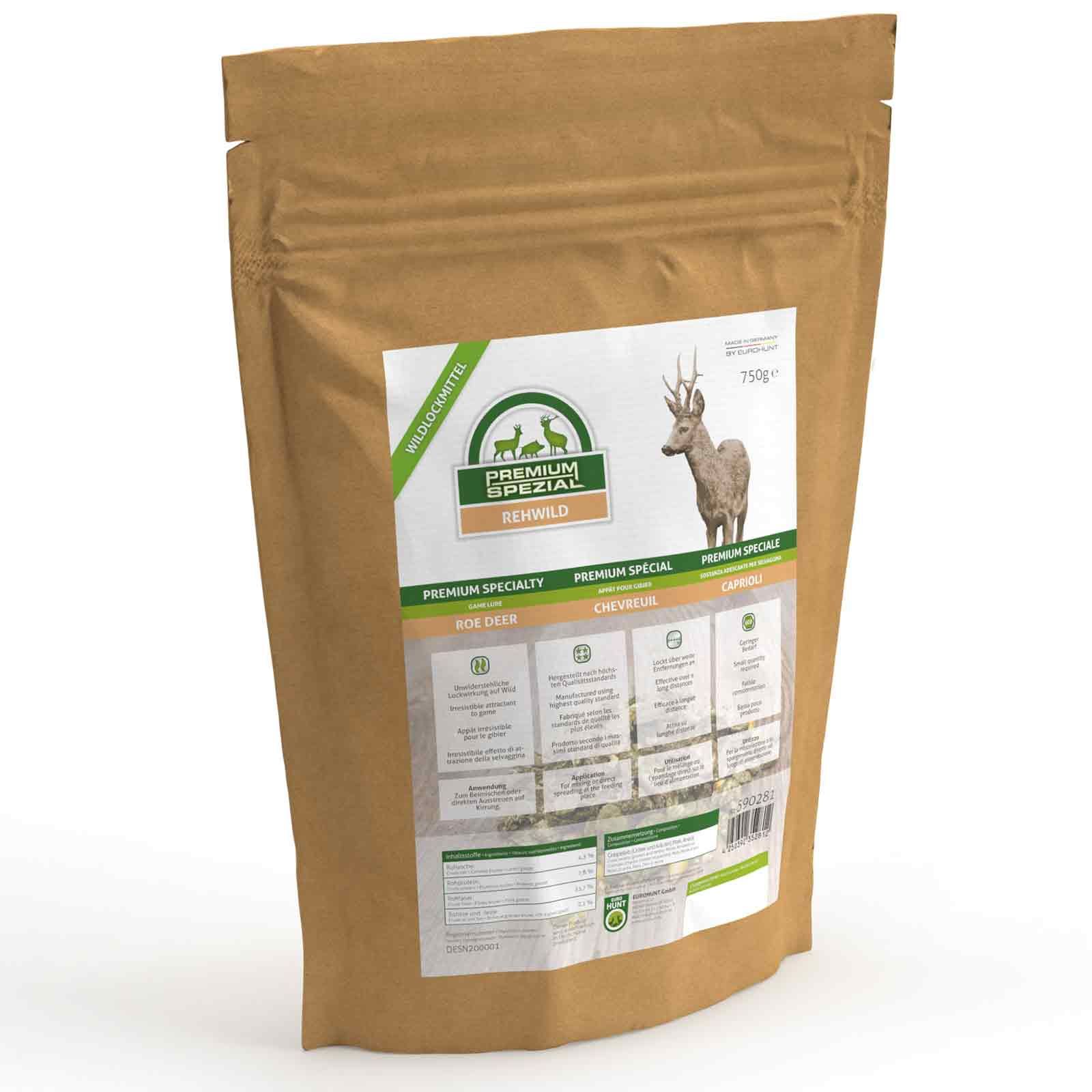 Wildlockmittel Premium Spezial Rehwild 750 g