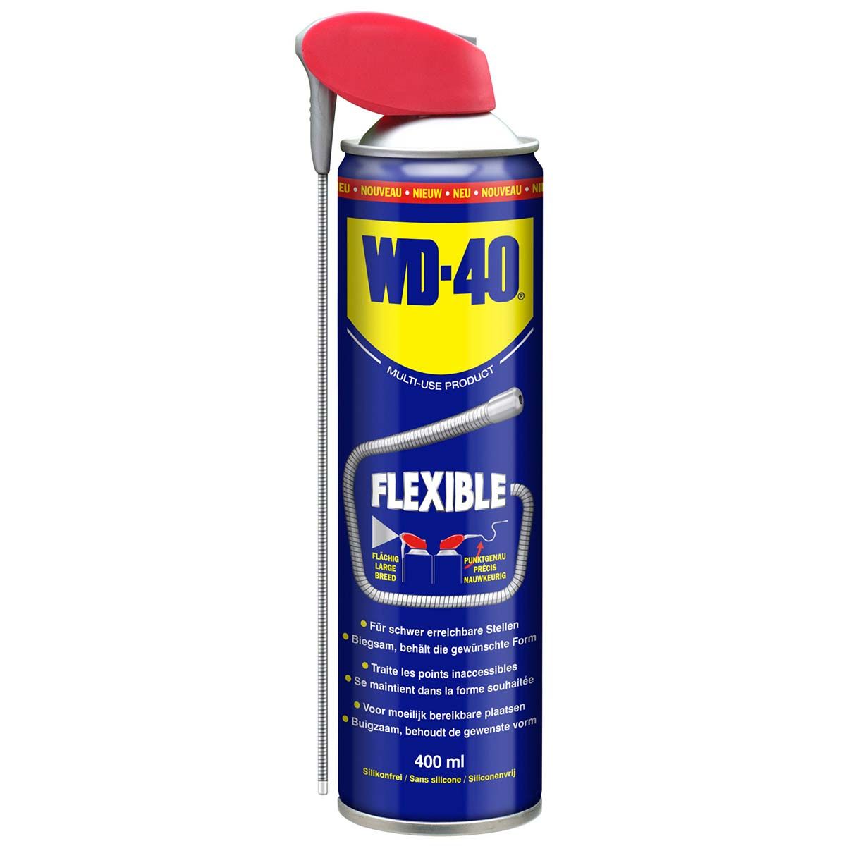 Spray tehnic multifuncțional WD-40 - antirugină, lubrifiant și spray de contact