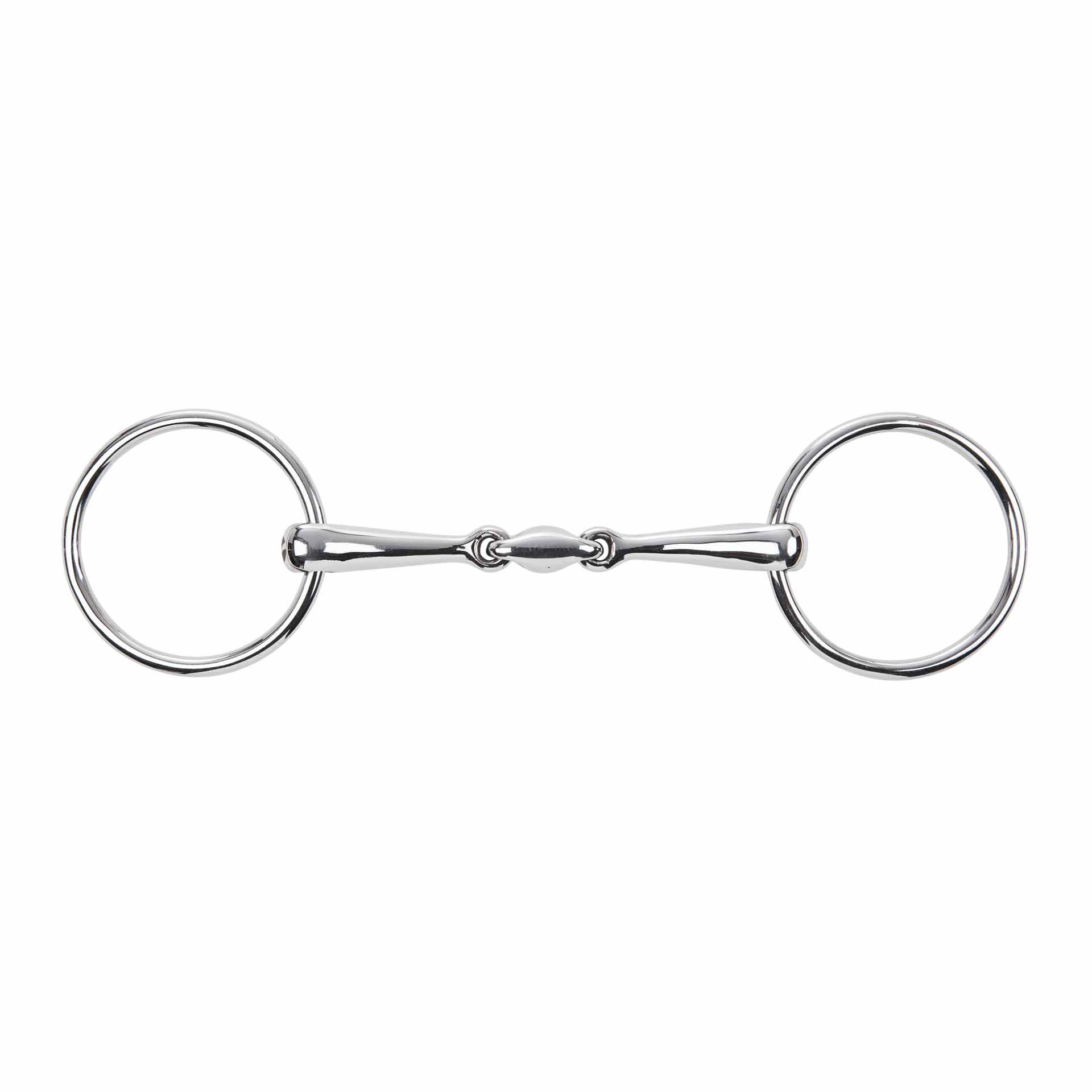 BUSSE Snaffle Bit EDELSTAHL 14 mm, French-Link 9.5 cm/45 mm